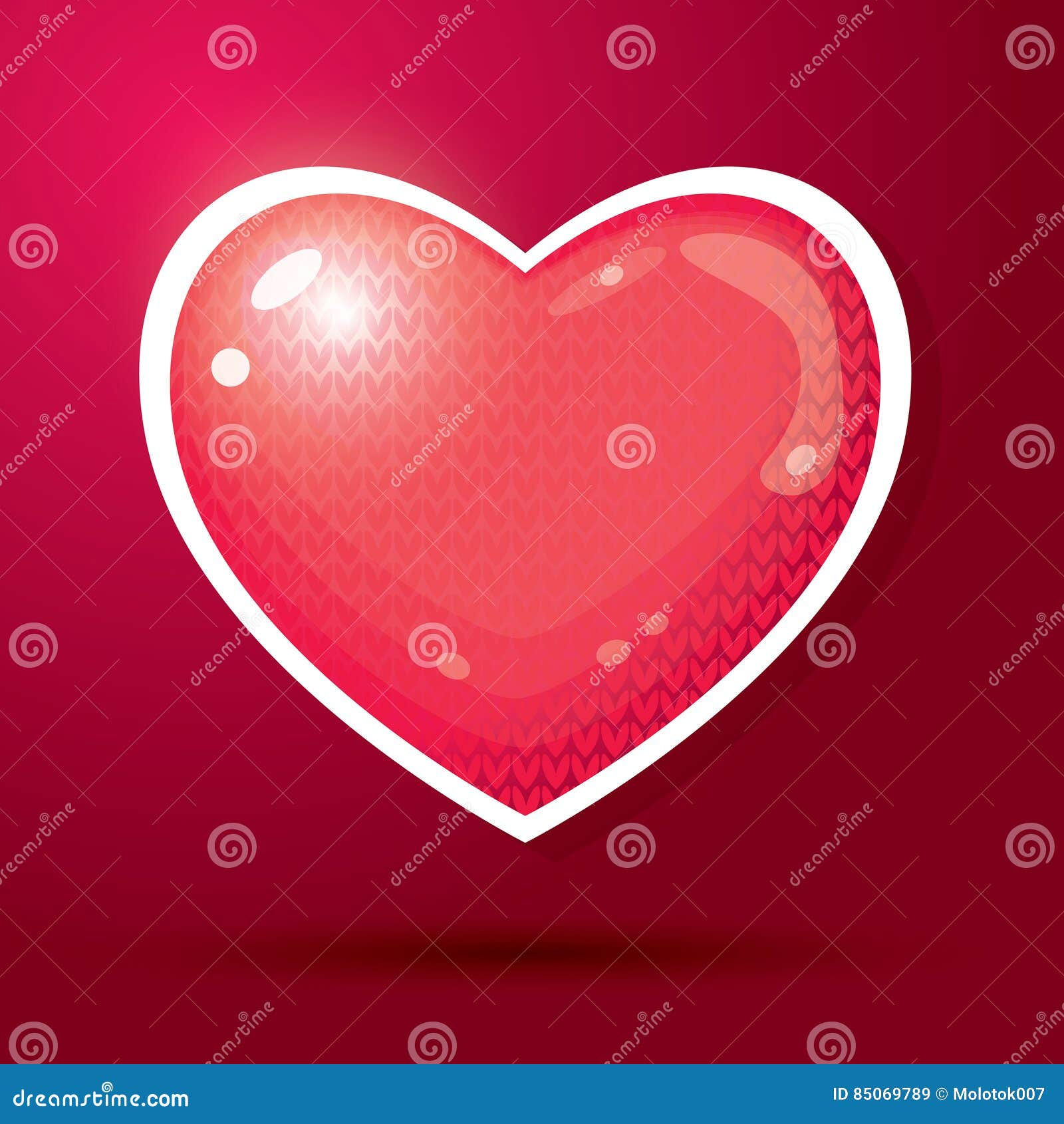Wallpaper #HGdy7ZIBSpphPi3-_1jy348 Red Heart with Knitted Pattern Stock Vector Illustration of Love