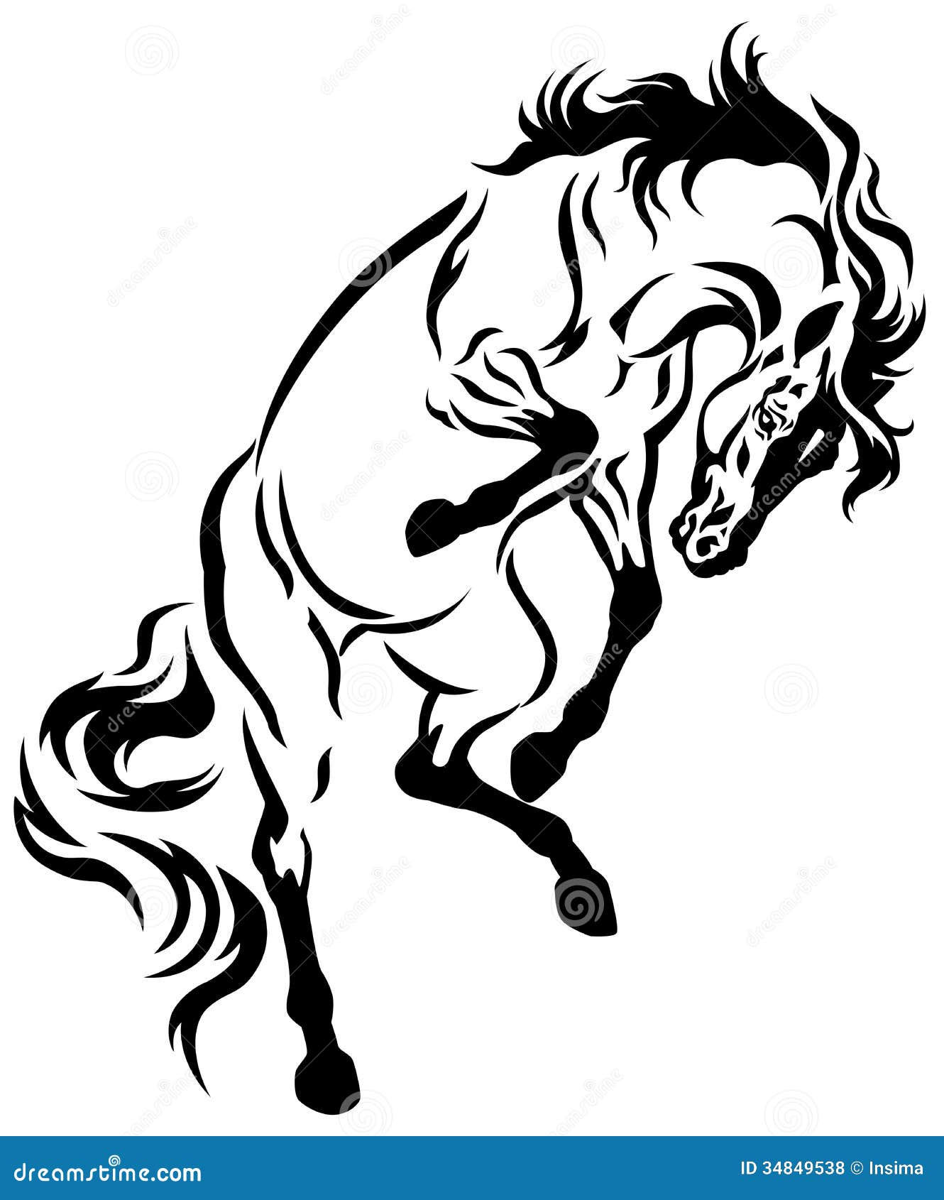 Wallpaper #8GdFAZMBSpphPi3-Nanh397 Rearing Horse Fine Vector Silhouette Vector Horse Animal Illust