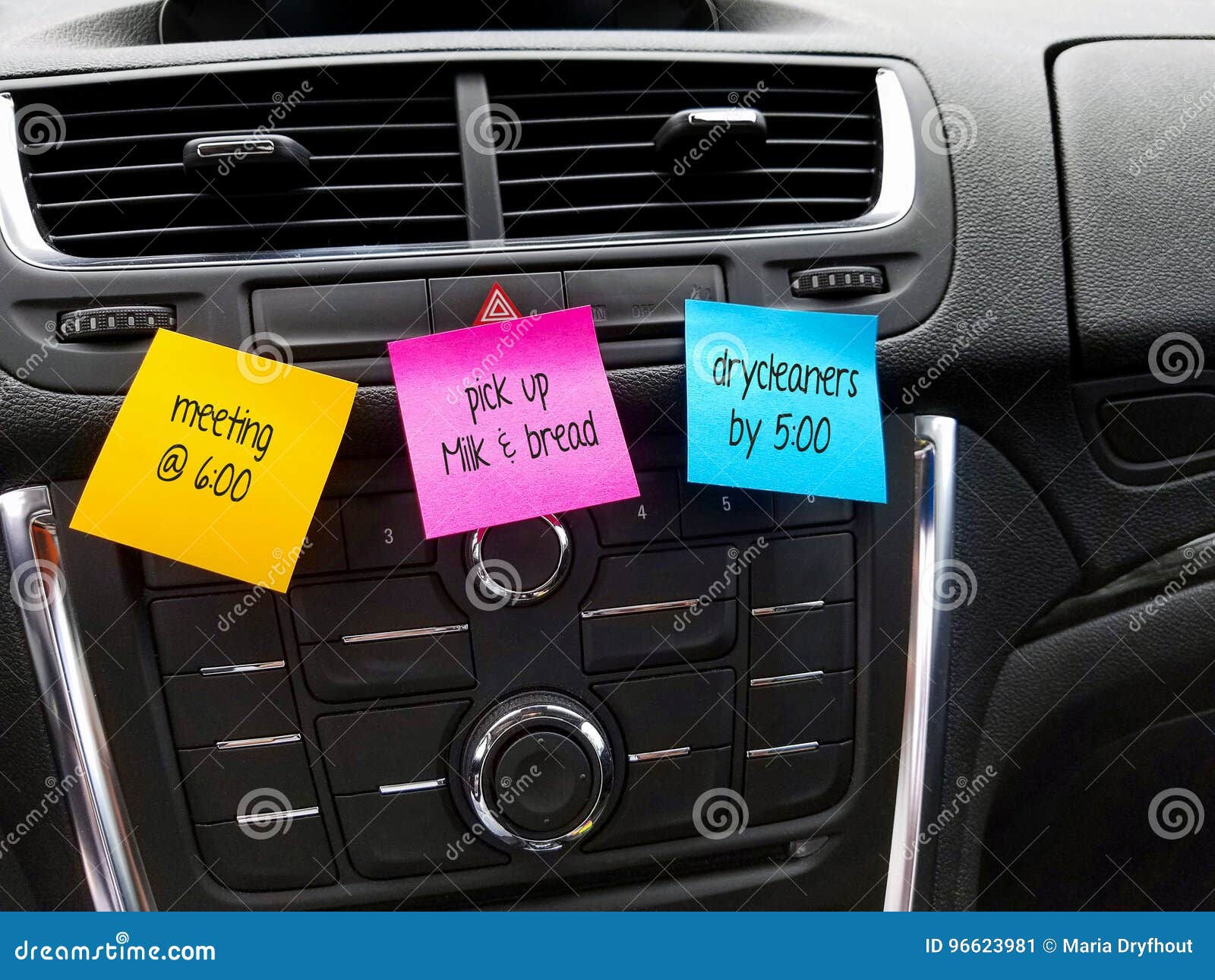 Wallpaper #ineSJ5MB-pgBXx60T6bc38 Reminders on Colorful Sticky Notes in Car Stock Image Image of