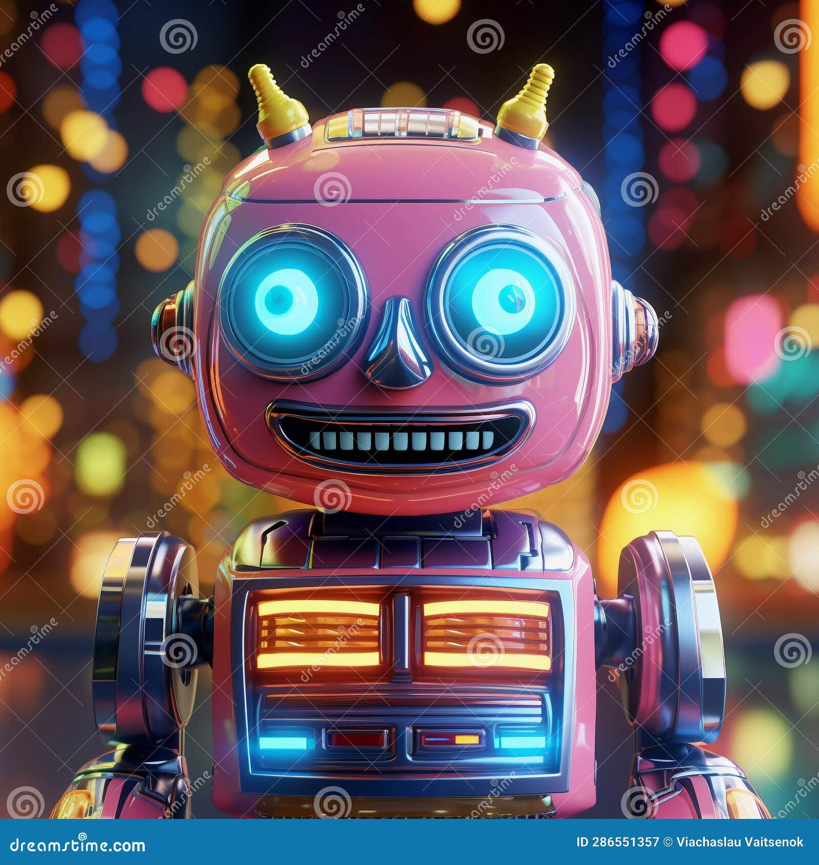 Wallpaper #ChqDT5MB1yWOL4qgHH_x109 Retro Futuristic Robot Character Stock Illustration Illustration of