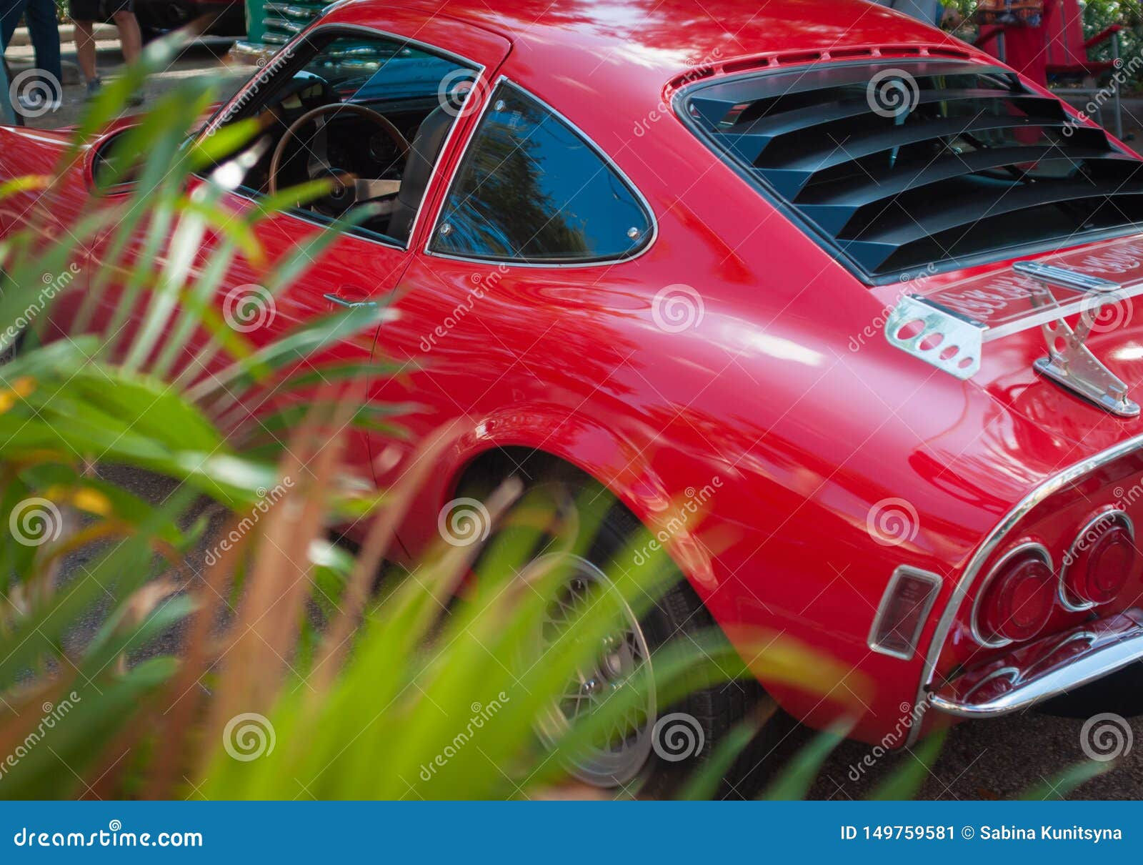 Wallpaper #rfRoOZMBKFX8bn3rZHbL197 Red Classic Sport Car with Grass Stock Image Image of Classic