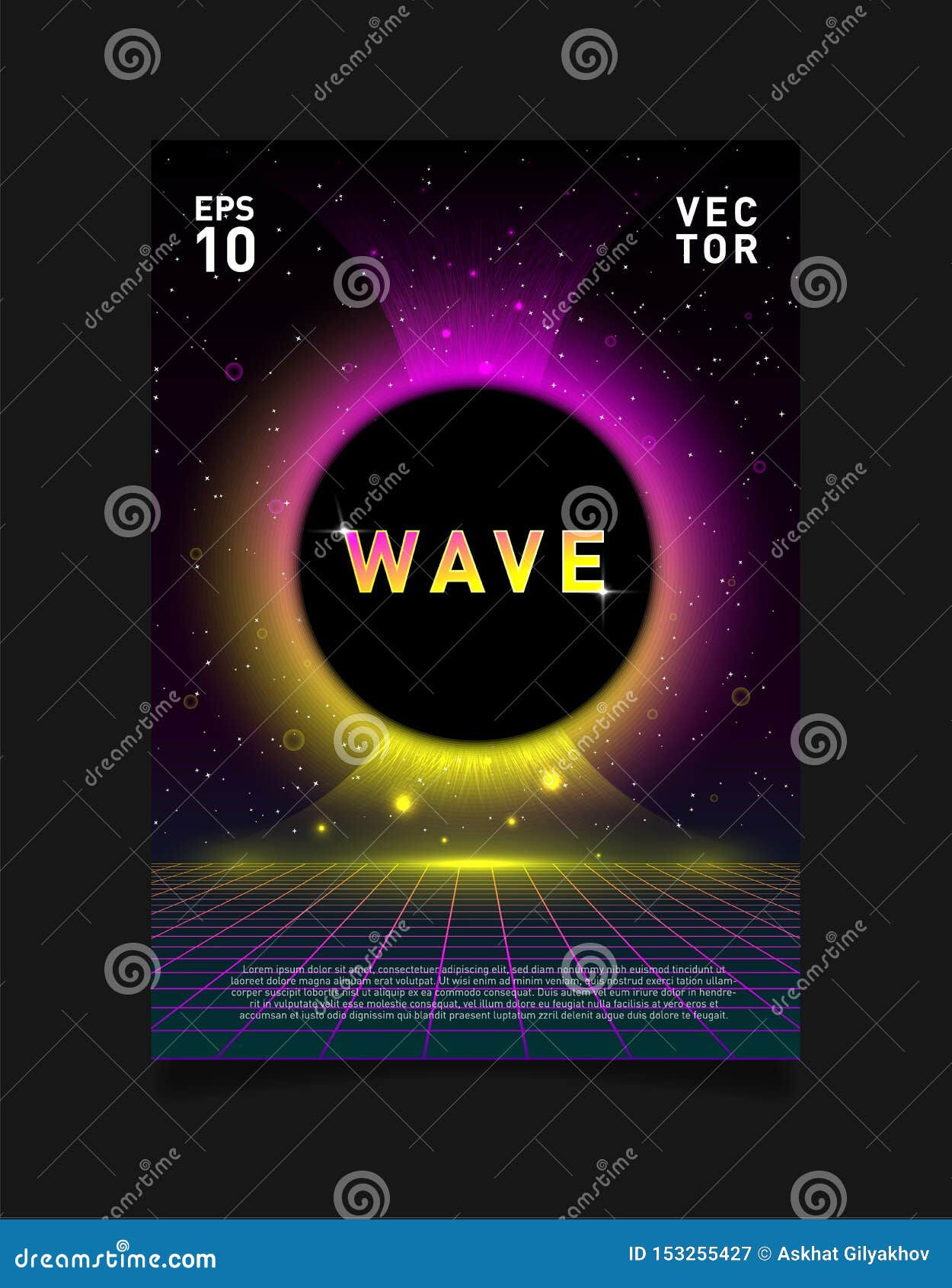Wallpaper #NGfREpMBSpphPi3-Kf32151 Retrowave Vaporwave Synthwave Posters Set Neon Man with Laser Grid and