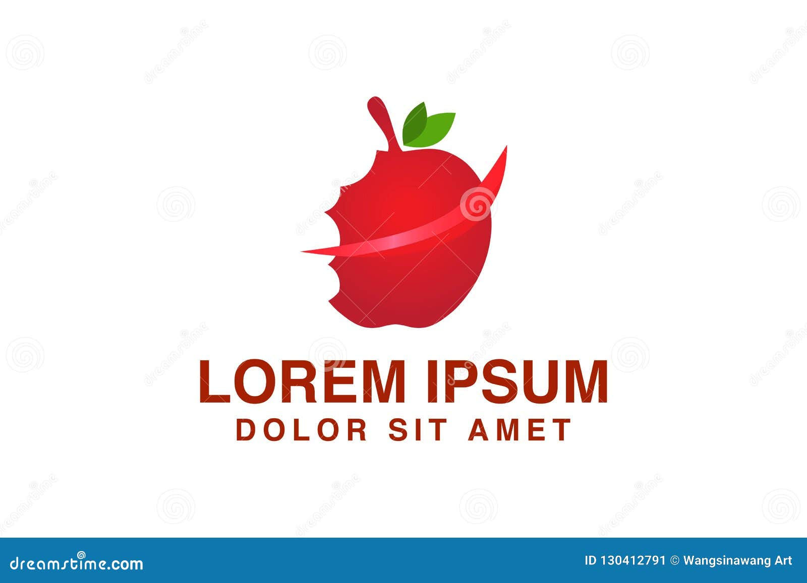 Wallpaper #SANbY5MBpyOg8YnEx9WH310 Red Apple Logo Designs Inspiration Isolated on White Background Stock