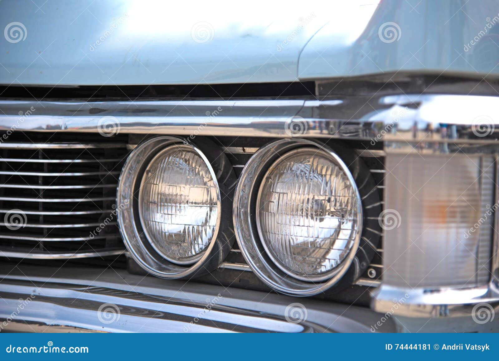 Wallpaper #ZWeR_5IBSpphPi3-AaN-108 Detail of Glamor Retro Car with Headlight Stock Image Image of