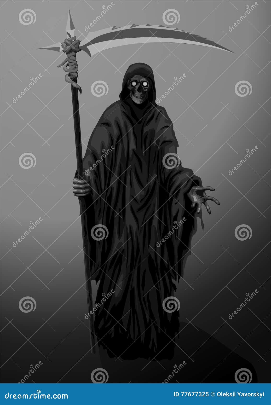 Wallpaper #12df7JIBSpphPi3-dlJx263 Death Skeleton Grim Reaper Characters with Scythe Emblem Logo Holding