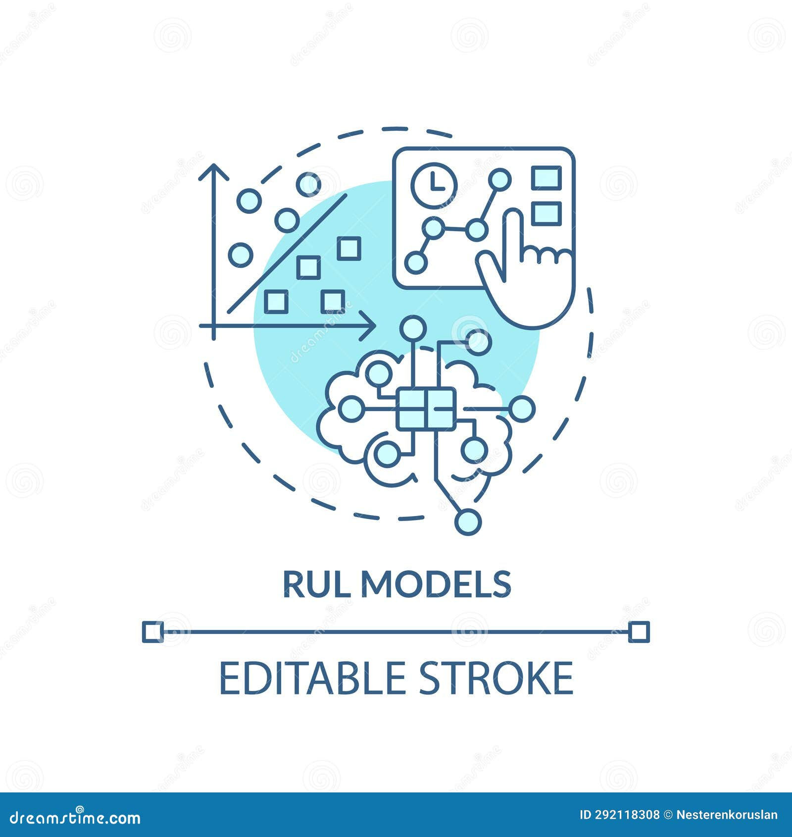 Wallpaper #___Pa5MB3lSXT3zUD-gs415 2d Blue Thin Linear Icon Rul Models Concept Stock Illustration