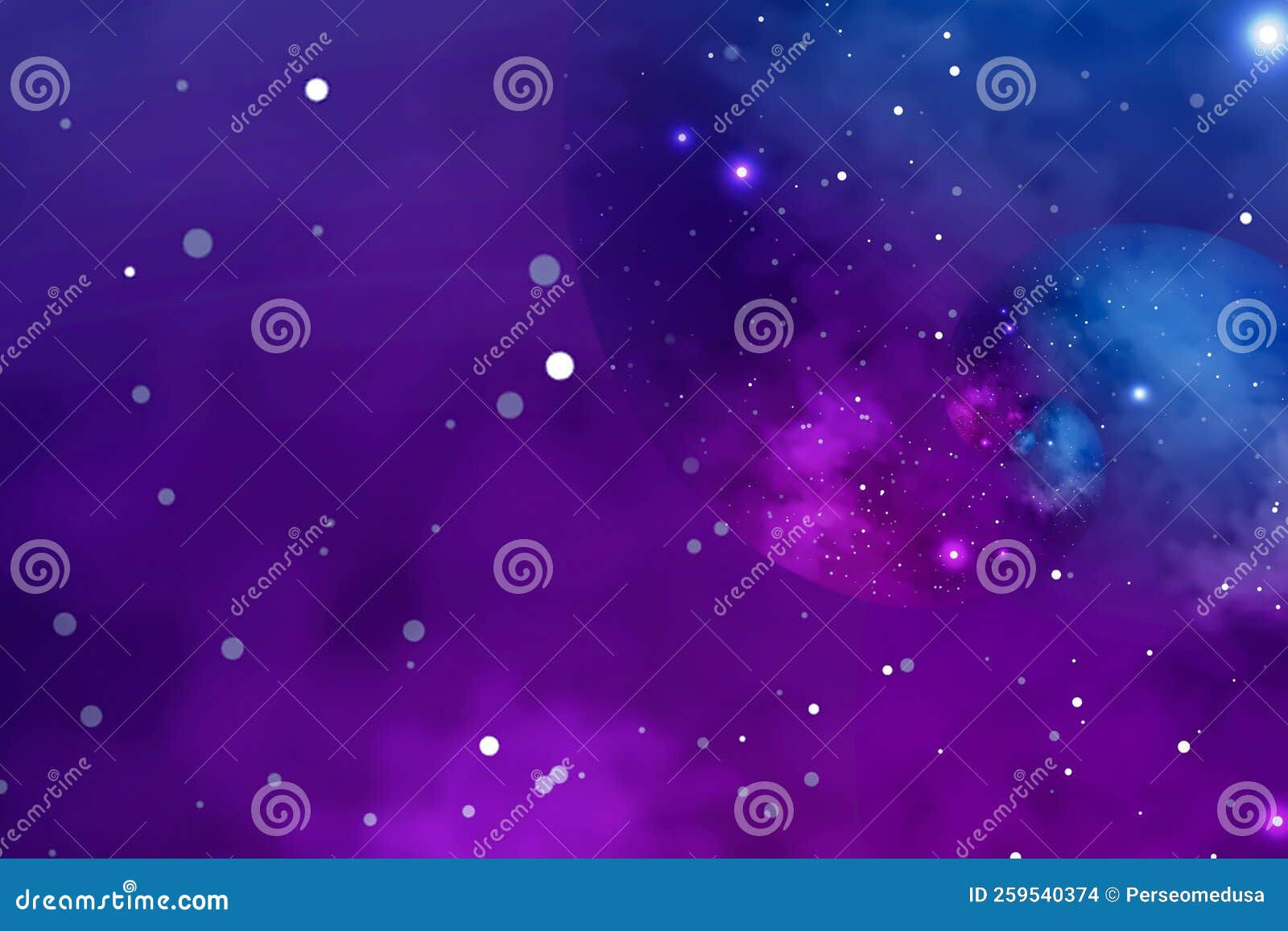 Wallpaper #gWfk_ZIBSpphPi3-tp0a259 Deep Outer Space Background with Stars and Nebula in Blue and Purple
