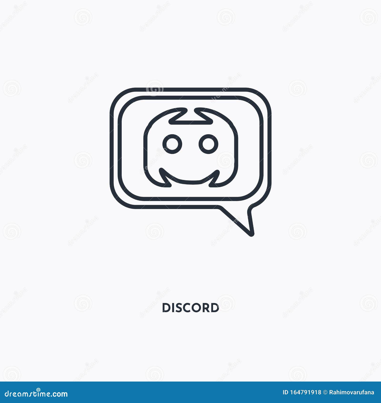 Wallpaper #rGggG5MBSpphPi3-Nh5_70 Discord Outline Icon Simple Linear Element Illustration Isolated Line