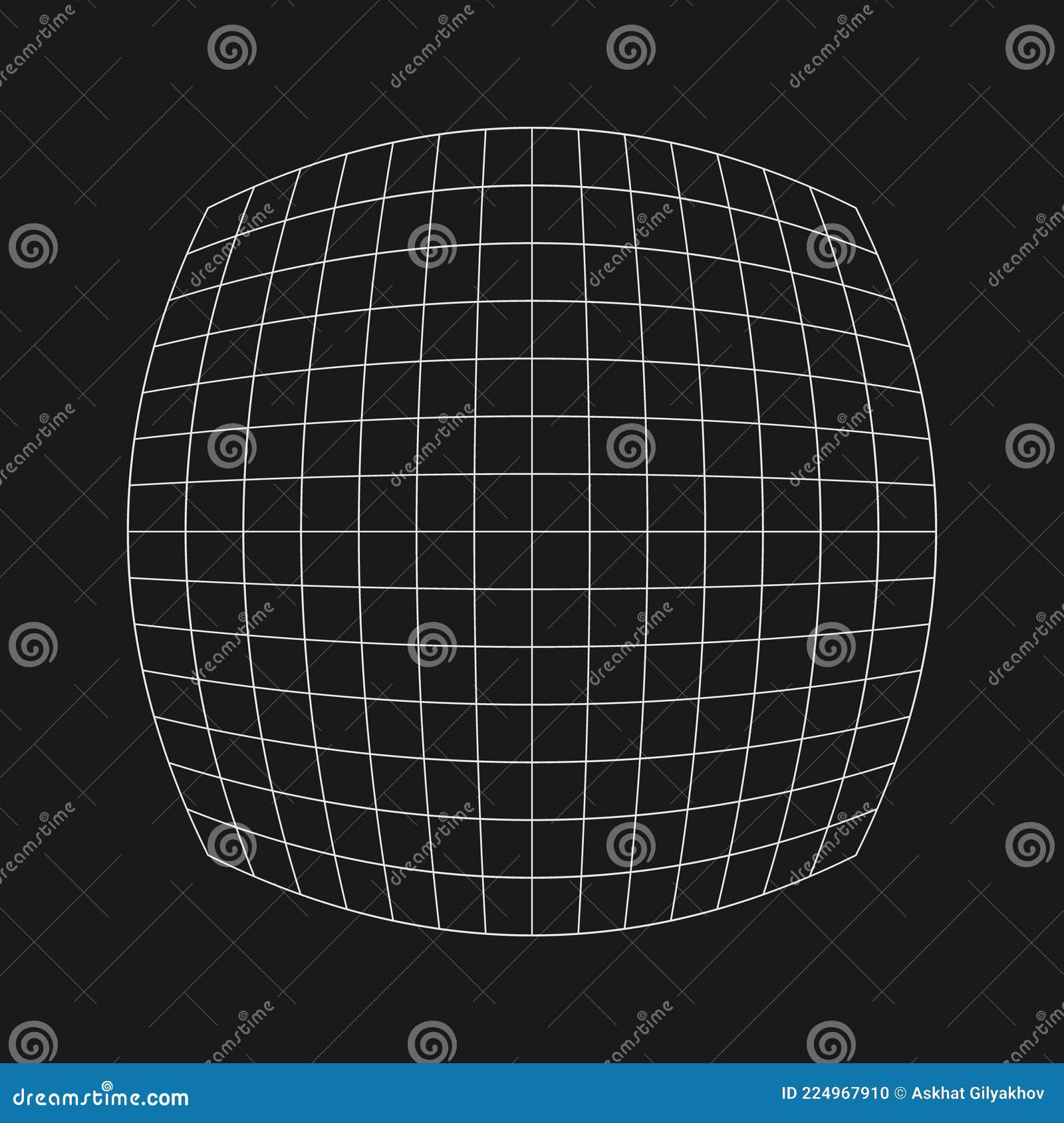 Wallpaper #63P7gY4BFI5NbQksYRjO18 Digital Retro Cyber Grid with Fisheye Effect Retrofuturistic Design