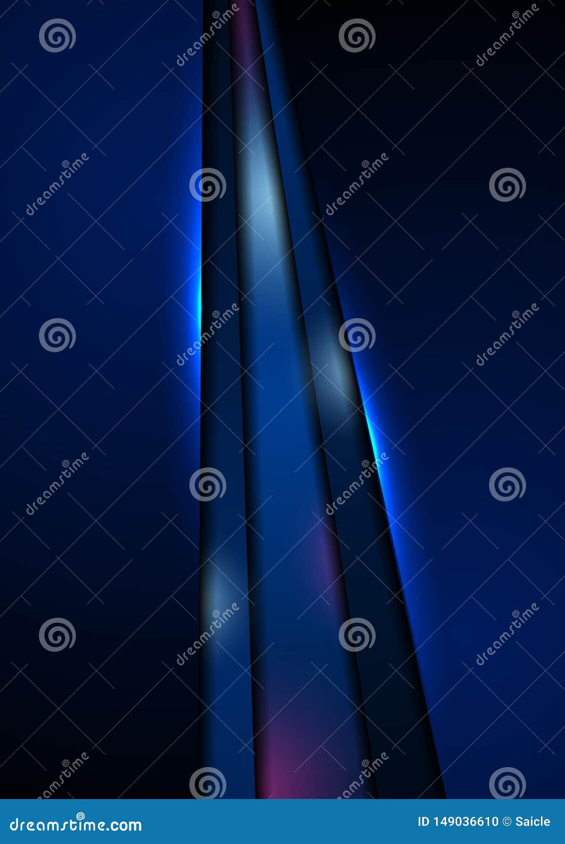 Wallpaper #A0ApMJMBJhL2WPbazsCh276 Dark Blue Glowing Neon Light Abstract Background Stock Vector