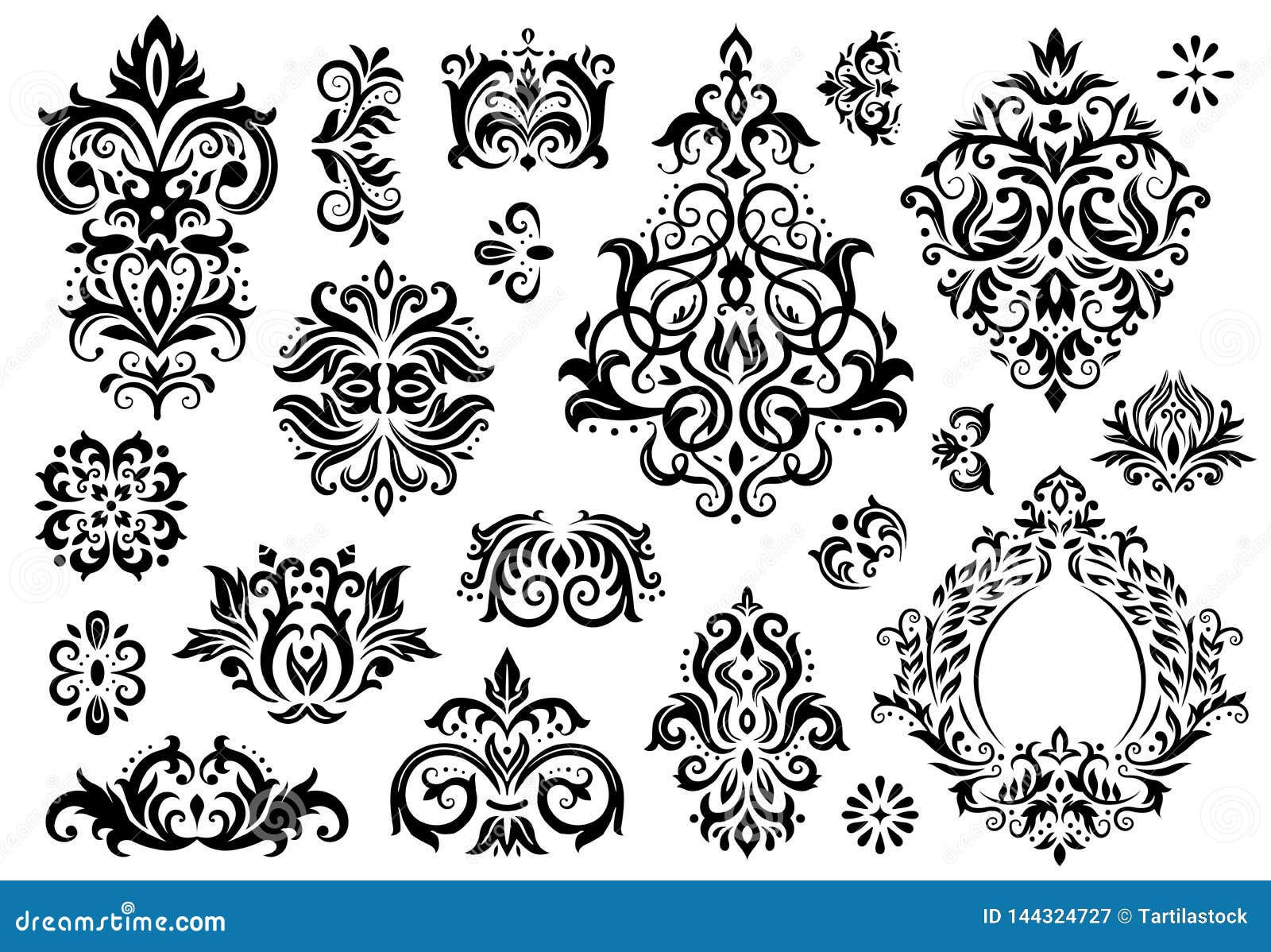 Wallpaper #pWfB7pIBSpphPi3-dF4W157 Vintage Floral Motif Stock Illustration Cartoondealercom 1107649