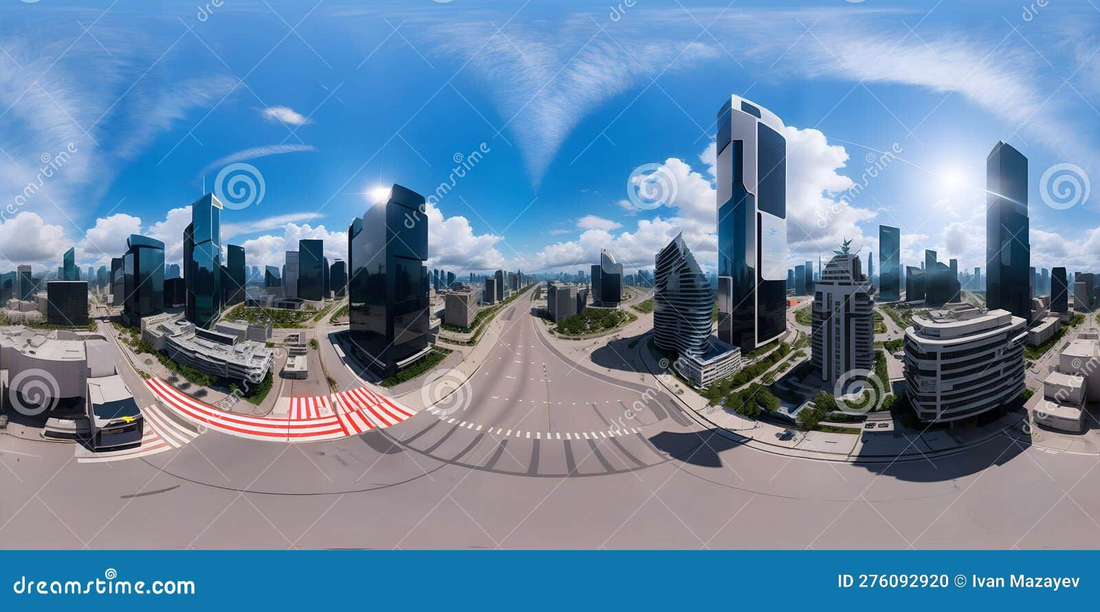 Wallpaper #OddBMpMB4Oq-IITvxDZL300 Daytime Big City Future Sky 360 Panorama Hdri Stock Illustration