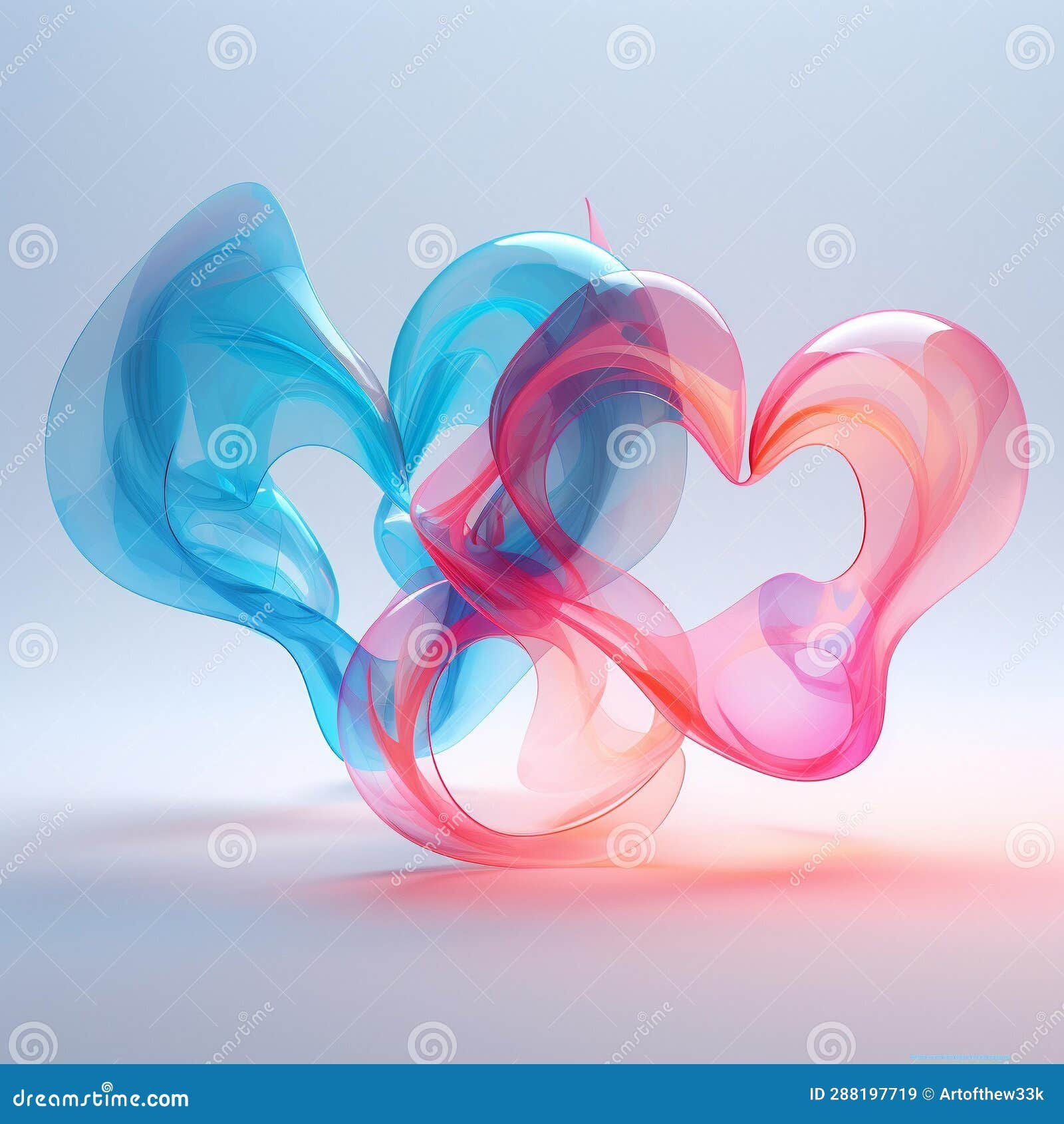 Wallpaper #Z2fA6pIBSpphPi3-eUjf186 Ethereal Love Swirling Pink and Blue Abstract Elements Stock