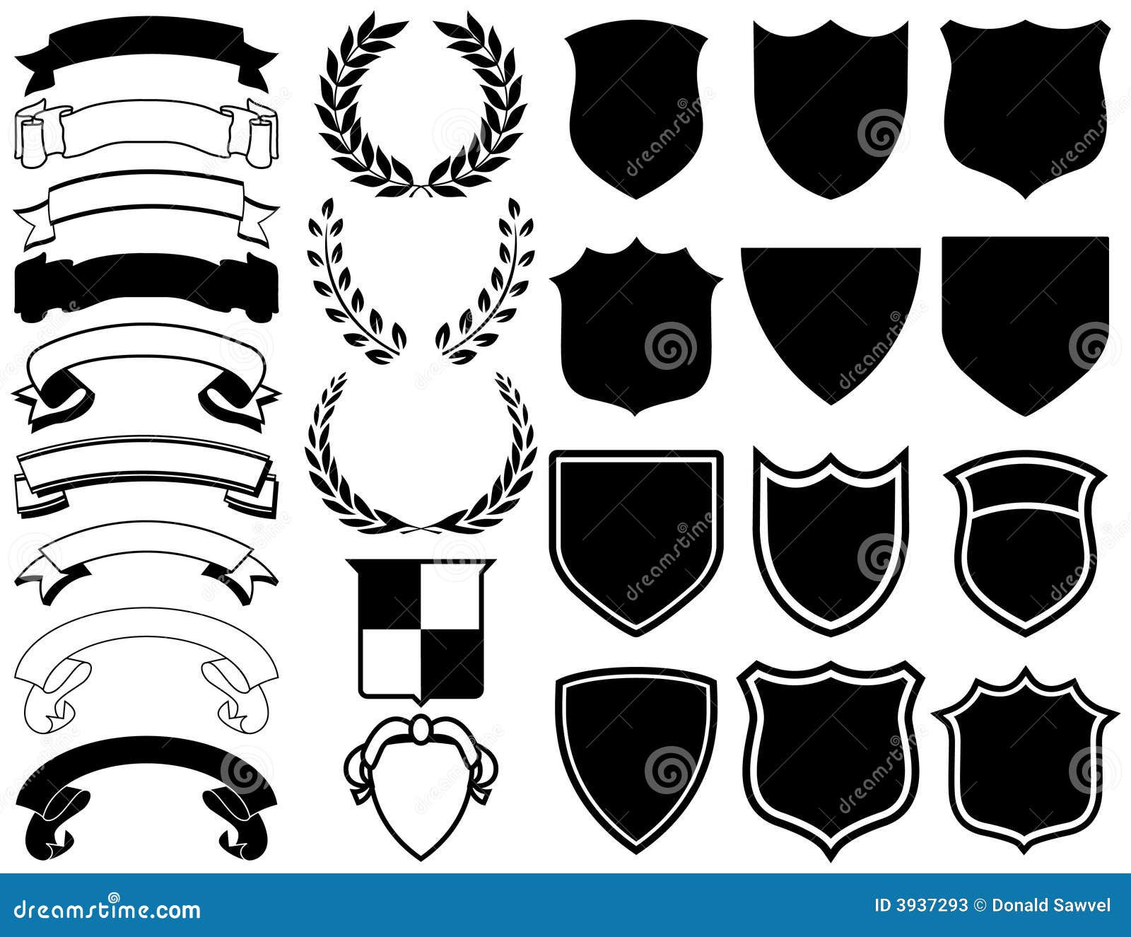 Wallpaper #uGdr8ZIBSpphPi3-MmsY294 Elements for Logos Stock Vector Illustration of Crest 3937293