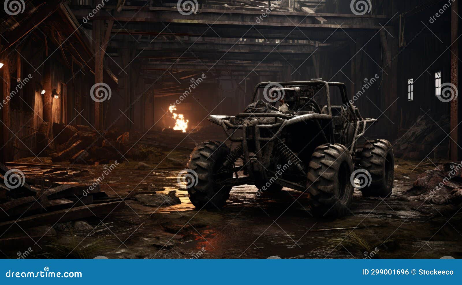 Wallpaper #_CYUmZcBNyflpn9rzYcB38 Exploring the Dark Basement Off Road Bugbear in Vray Tracing Stock