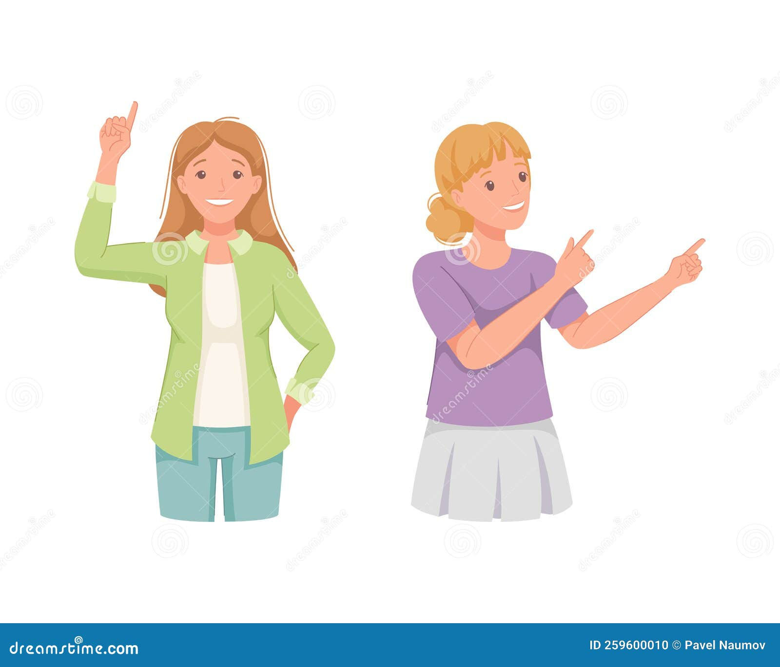 Wallpaper #_GfQEZMBSpphPi3-c_iD318 Woman Character Indicating Something Pointing with Index Finger as Hand