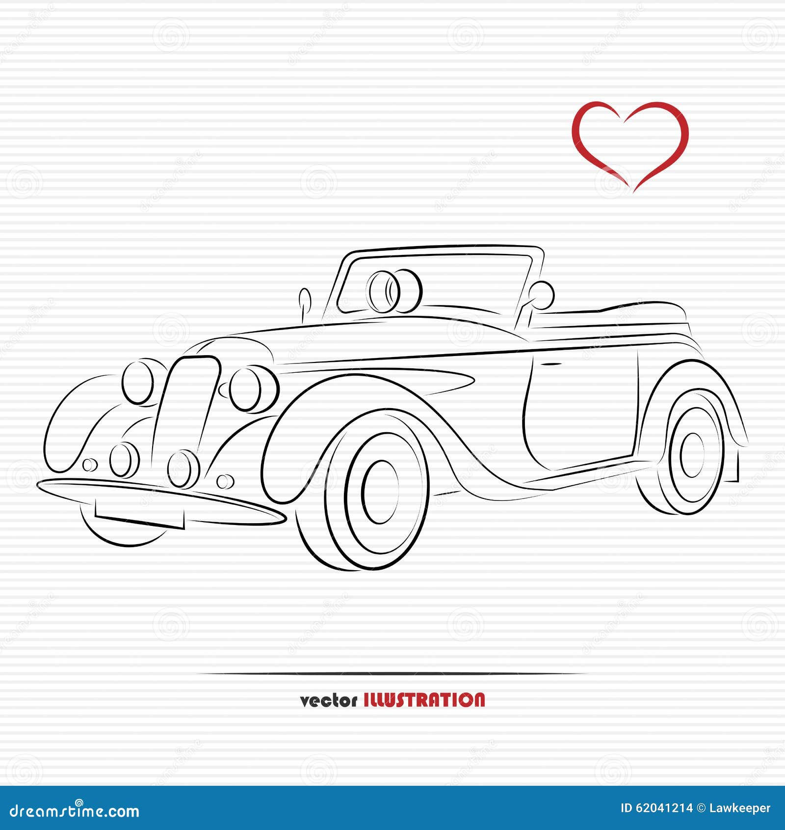 Wallpaper #GGfAC5MBSpphPi3-iNun354 Wedding Retro Car Stock Vector Illustration of Model 62041214