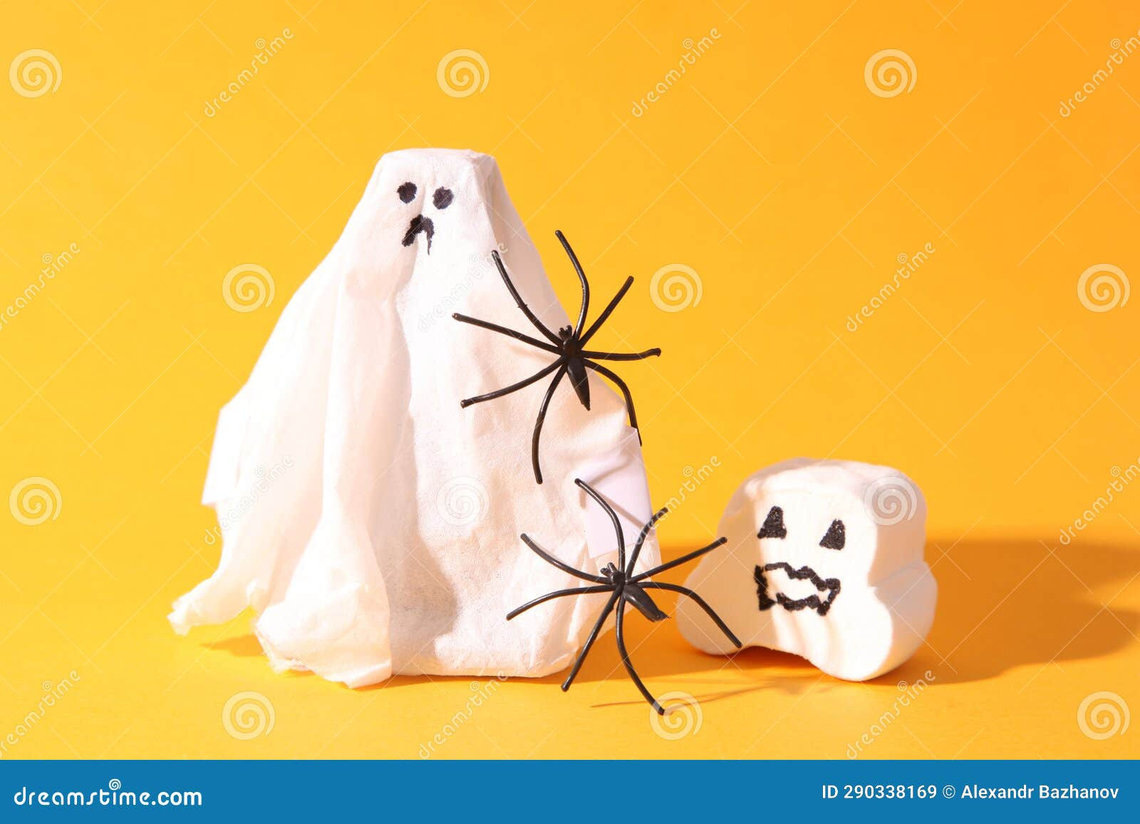 Wallpaper #GvSnOZMBKFX8bn3rXXez268 White Ghosts with Spiders Stock Image Image of Evil 290338169