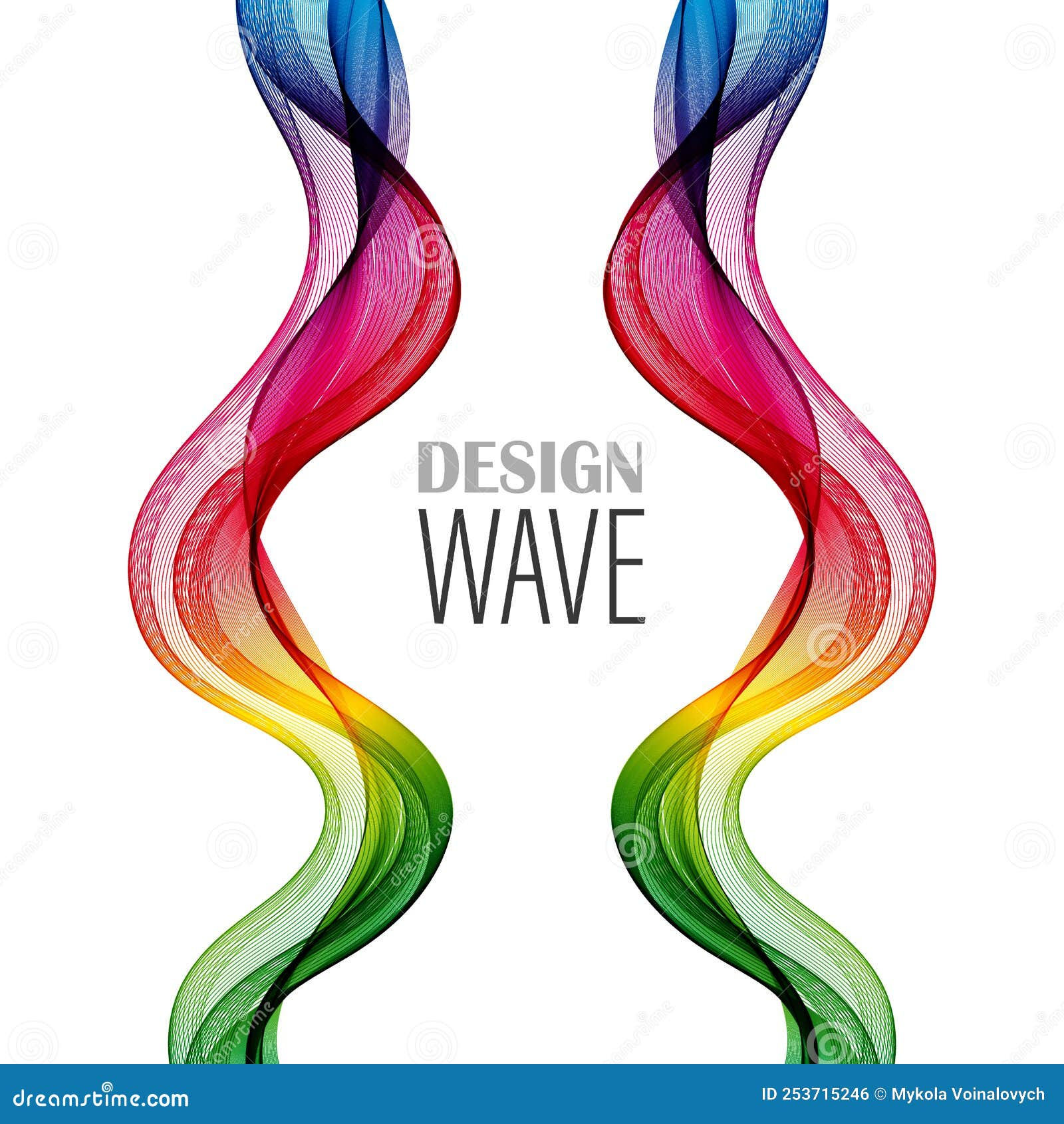 Wallpaper #_2eP9ZIBSpphPi3-1n_c340 White Background Vector Transparent Vertical Rainbow Waves Design