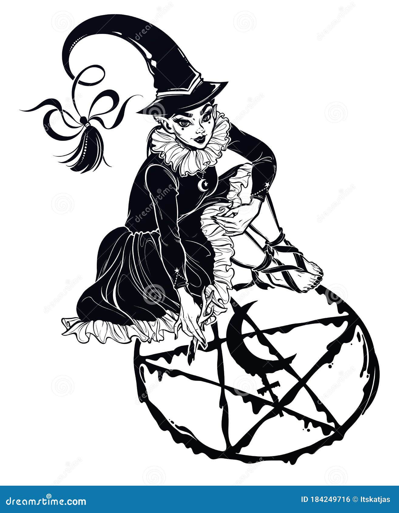 Wallpaper #H3d9JpMB-pgBXx60lqI5143 Witch Drawing
