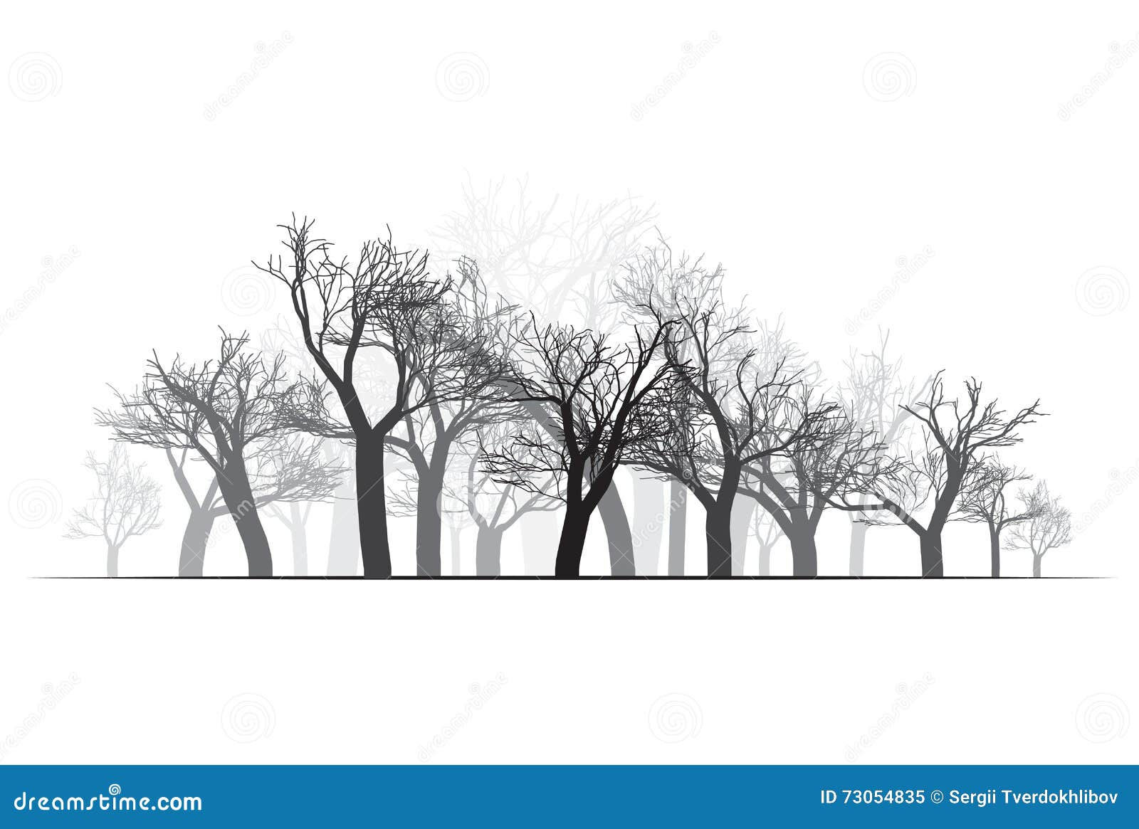 Wallpaper #gXfEJ5MB-pgBXx60hqcW279 Wide Forest Background Vector Illustration Stock Vector