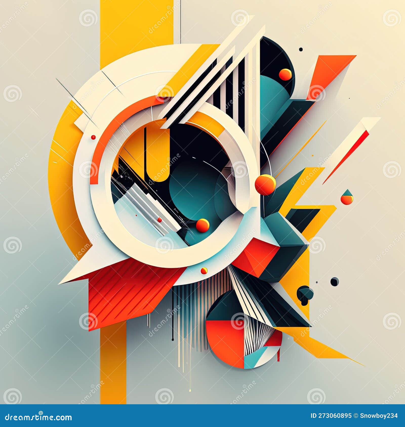 Wallpaper #vHMphI4BFI5NbQksQBxJ7 Abstract Cyberpunk Style Geometric Background Generative AI Stock
