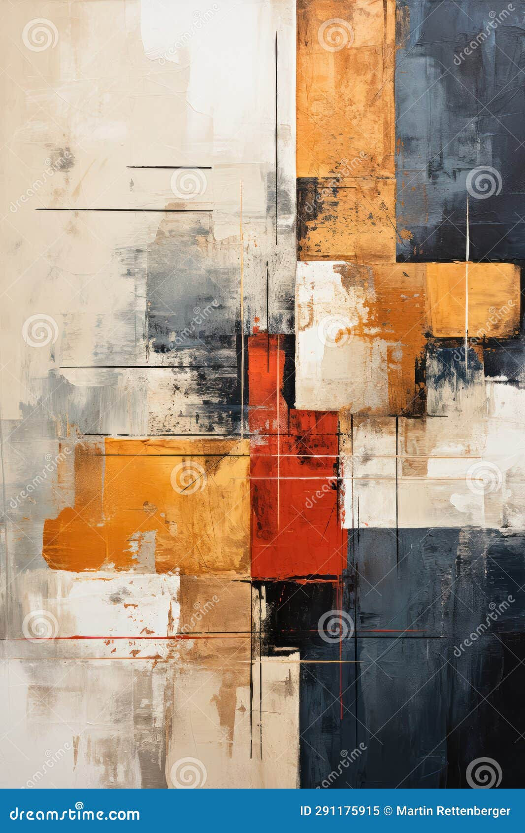 Wallpaper #57iu3JIBJvJKYCmEkfzN95 Abstract Art Painting with Warm Colors Stock Illustration