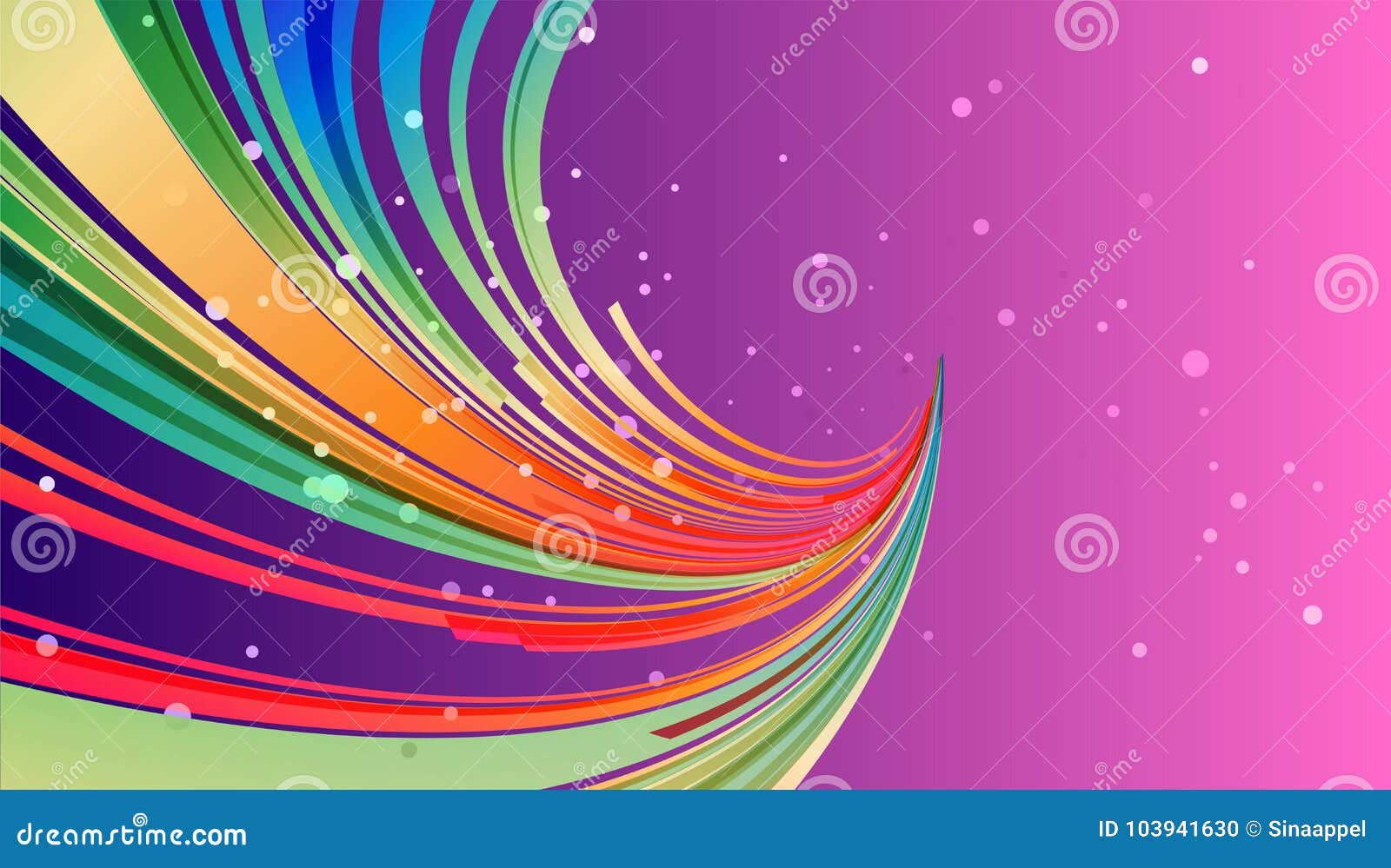 Wallpaper #MRnSNo8BtGB6xQ78WKQX34 Abstract Colorful Curved Element on Purple and Pink Background Stock