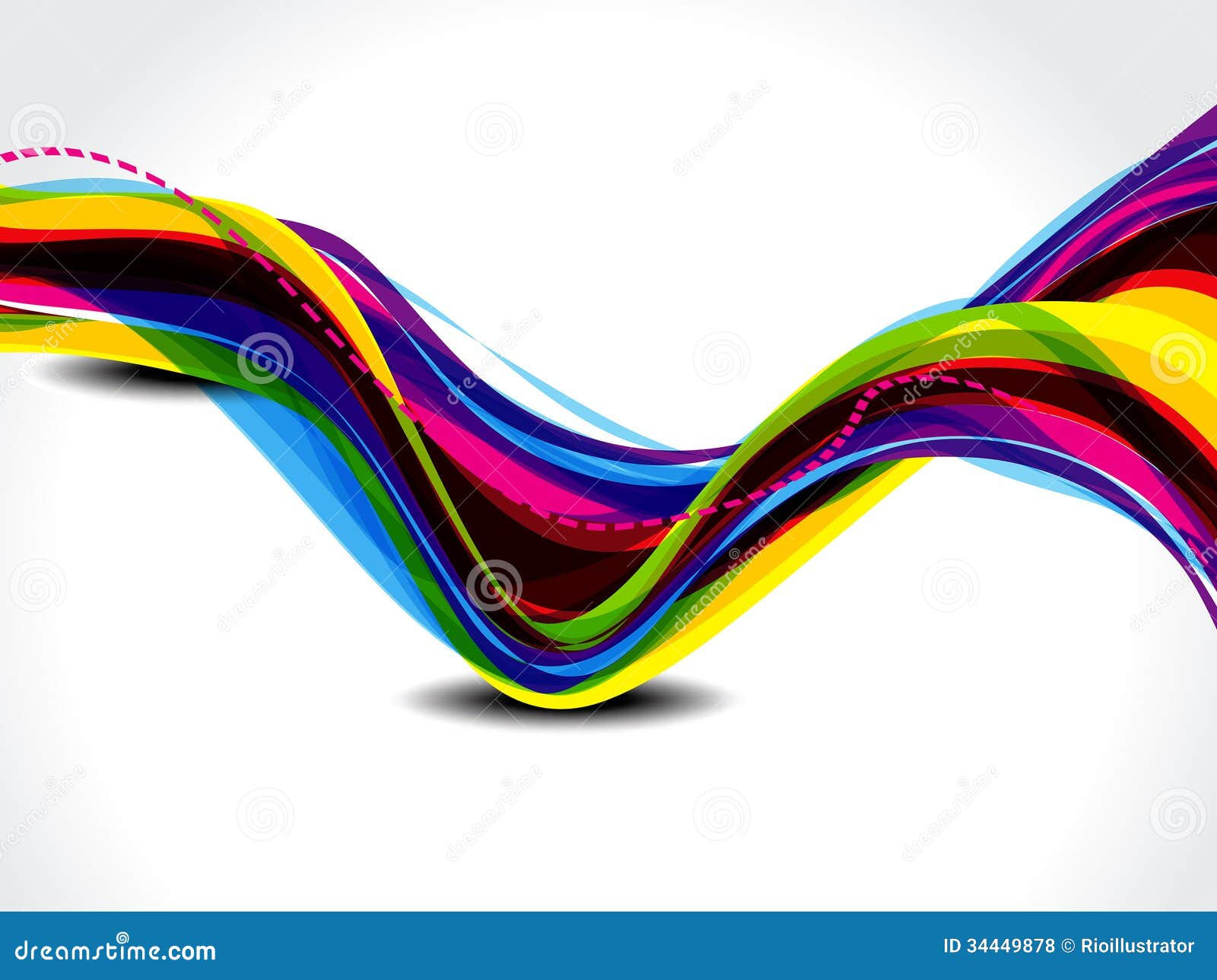 Wallpaper #A23NaZcBycdYOYFT2nGj198 Abstract Colorful Wave Background Stock Vector Illustration of
