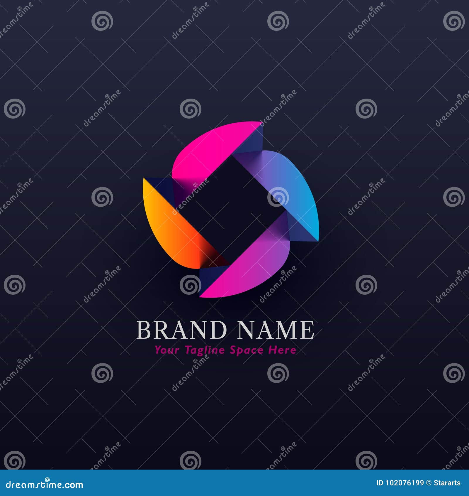 Wallpaper #qx07LZMBlOZrFDOk4M_h217 Abstract Colorful Concept Logo Design Stock Vector Illustration of