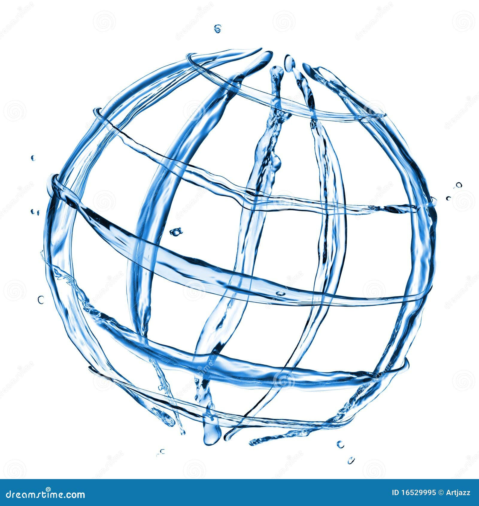 Wallpaper #BGcT6pIBSpphPi3-TUVE37 Abstract Globe from Water Splashes Stock Illustration Illustration of