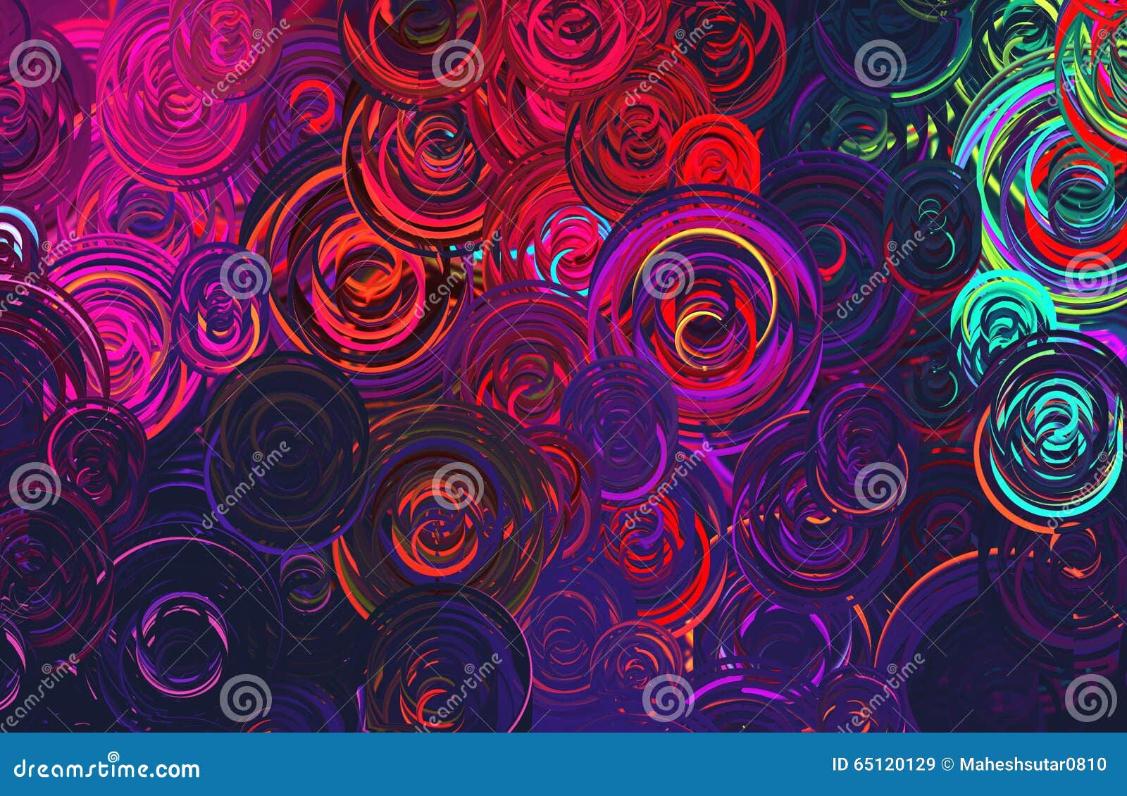 Wallpaper #52dQ-5IBSpphPi3-YpO8245 Abstract Modern Art Circles Swirl Colorful Pattern Stock Illustration