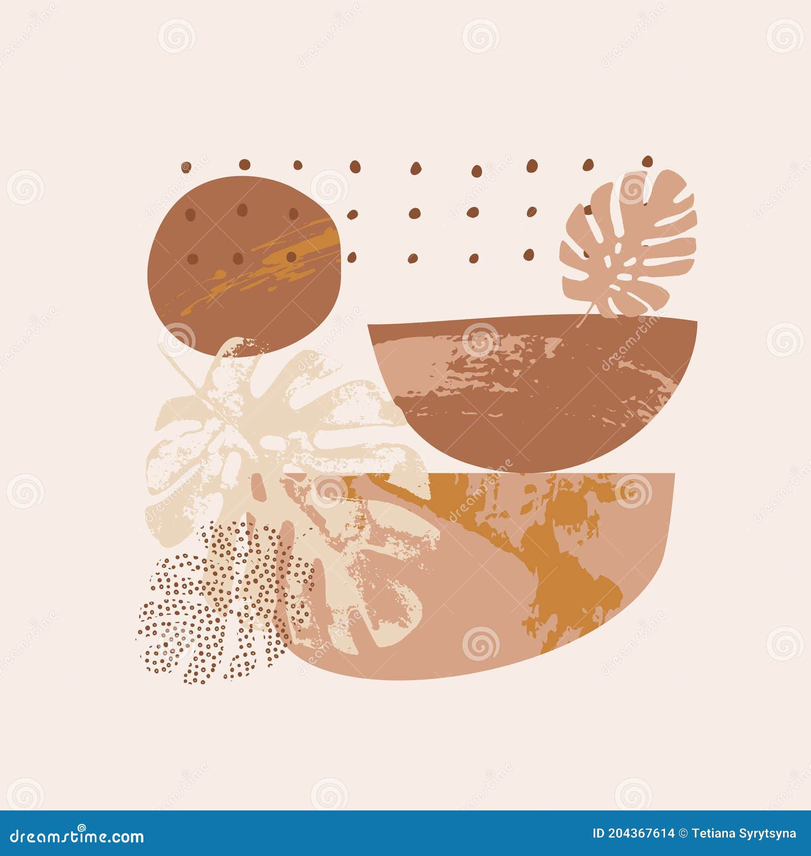 Wallpaper #vWhnF5MBSpphPi3-Og4v24 Abstact Minimal Design Trendy Geo Layout Geometric Shapes Tropical