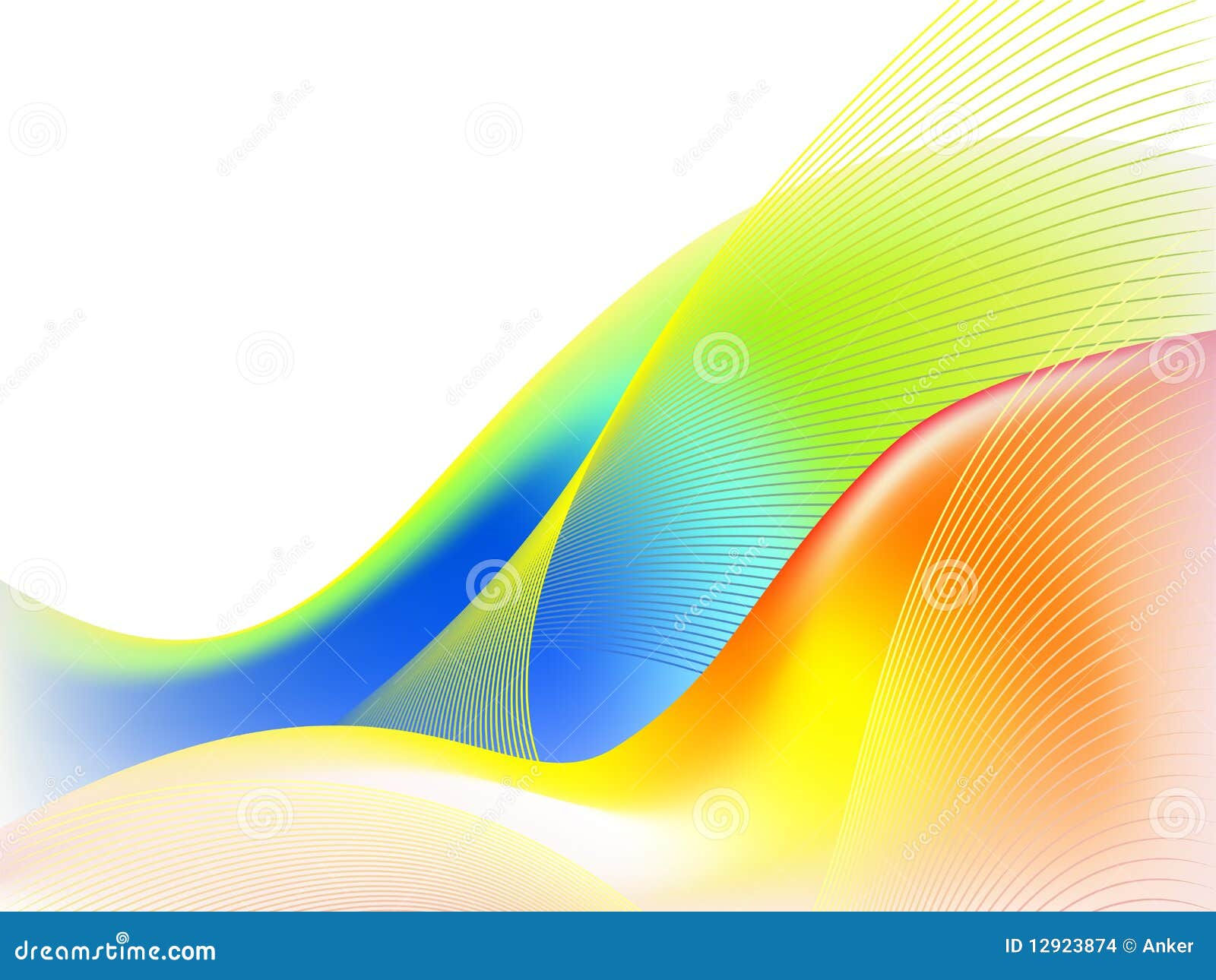 Wallpaper #A23NaZcBycdYOYFT2nGj17 Abstract Wave Rainbow Background Stock Vector Illustration of Striped