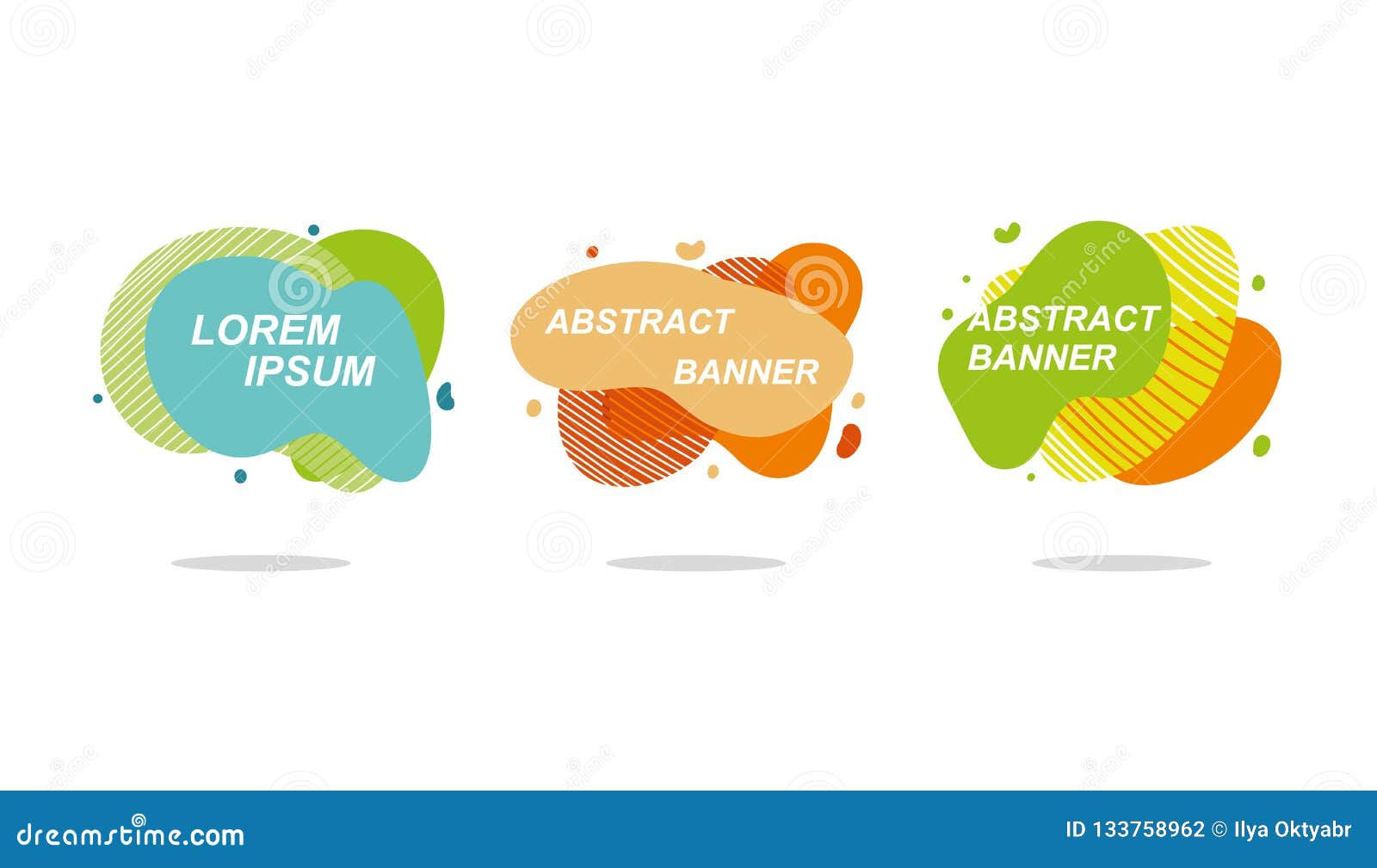 Wallpaper #_wM6Y5MBpyOg8YnEo9Sb92 Abstract Modern Graphic Elements Vector Set Stock Illustration