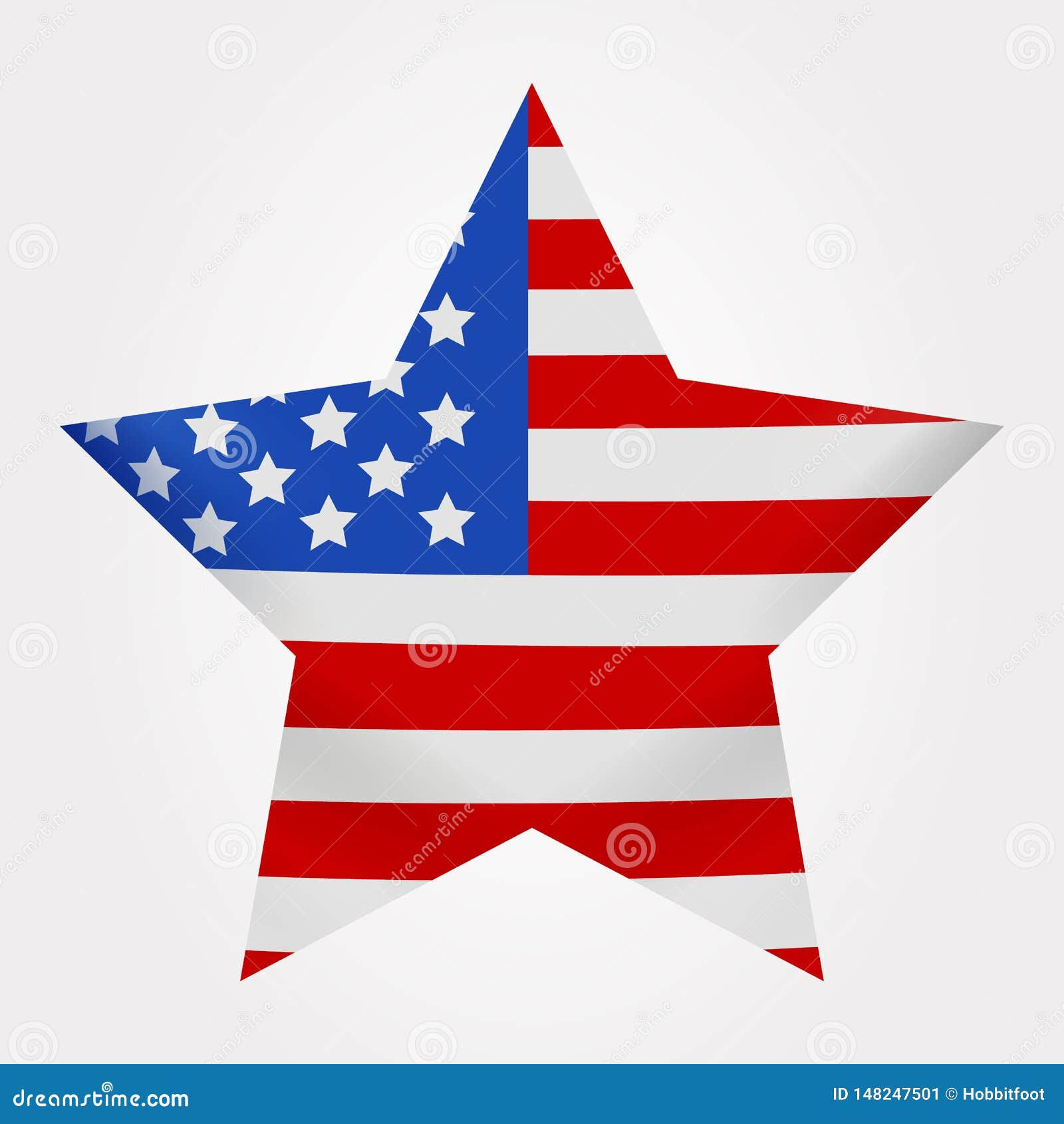 Wallpaper CF1E7 The American Flag Print as Star Shaped Symbol Big Star American Flag HD Wallpaper CF1E7