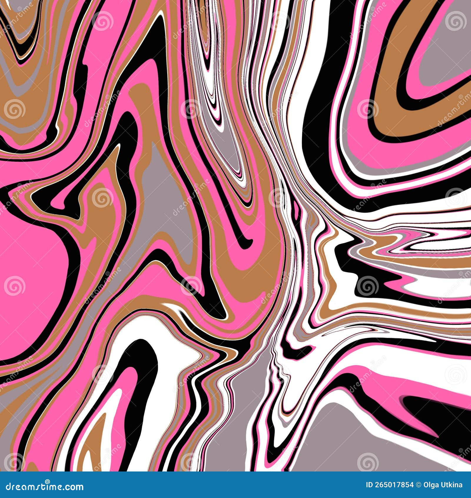 Wallpaper #sx3sLJMBlOZrFDOktMwy191 Abstract Bright Colored Wavy Stripes Layered Swirl Marble Pattern