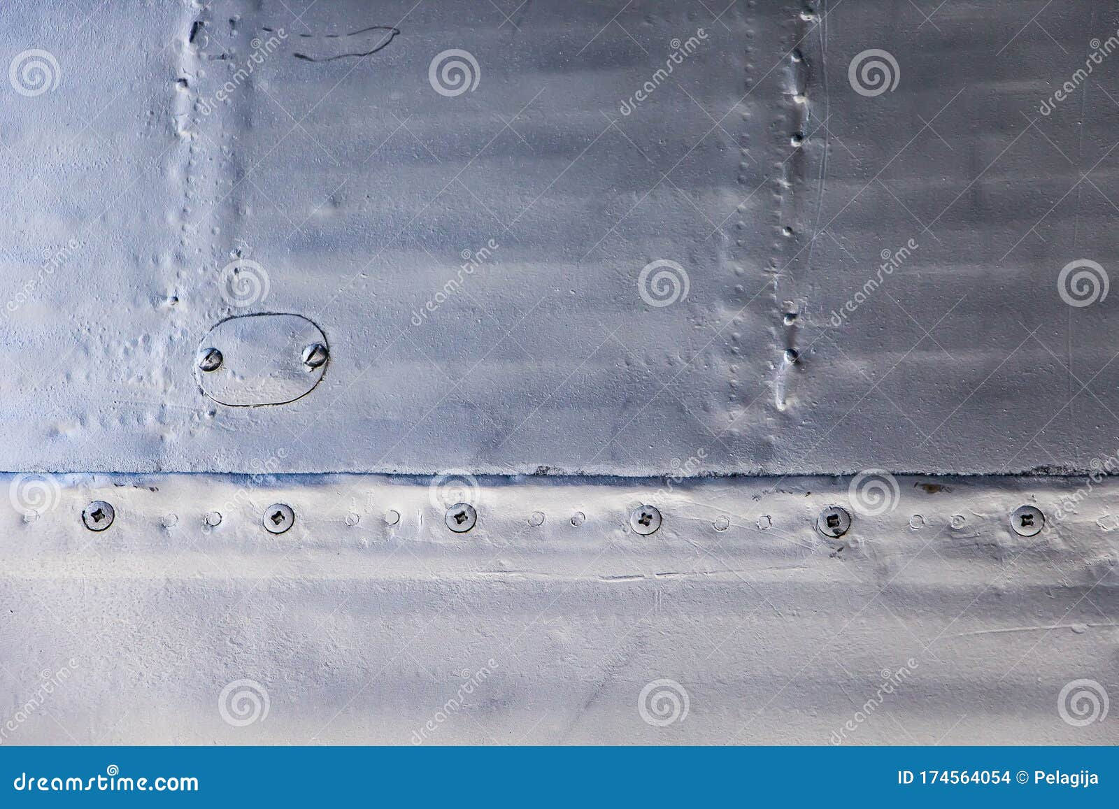 Wallpaper #8108e Fuselage Texture Sheet Metal on Aircraft Fuselage Backdrop Stock Photo