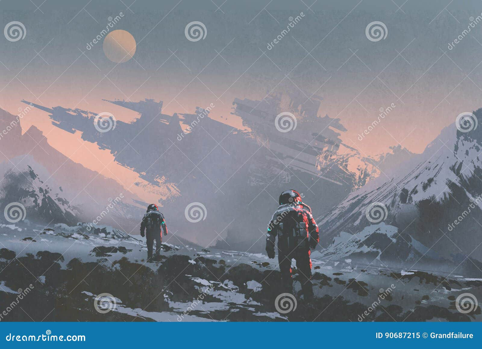 Wallpaper #8miAIJMBSpphPi3-mS3Z129 Spaceship Derelict Stock Illustrations 20 Spaceship Derelict Stock