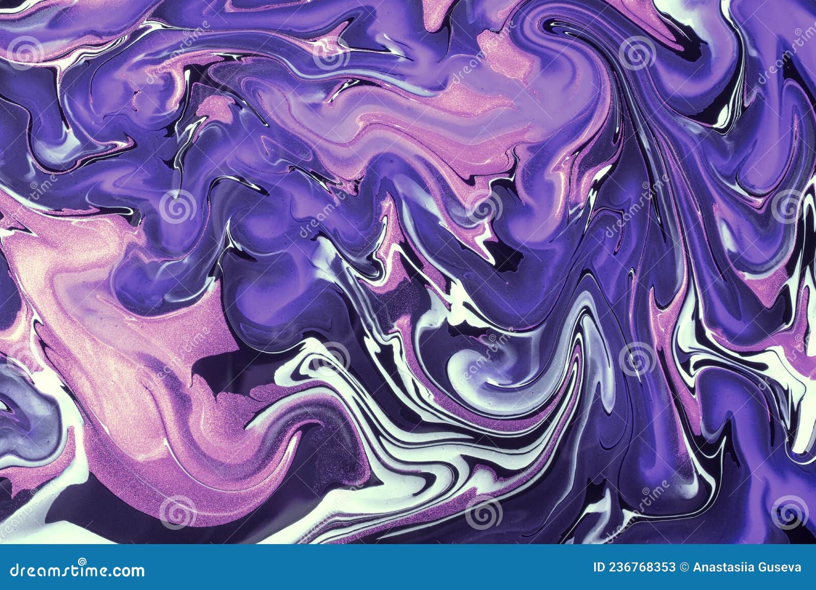 Wallpaper #676fa Dark Purple Turquoise Paint Stains Mixing Liquid 4K HD Turquoise