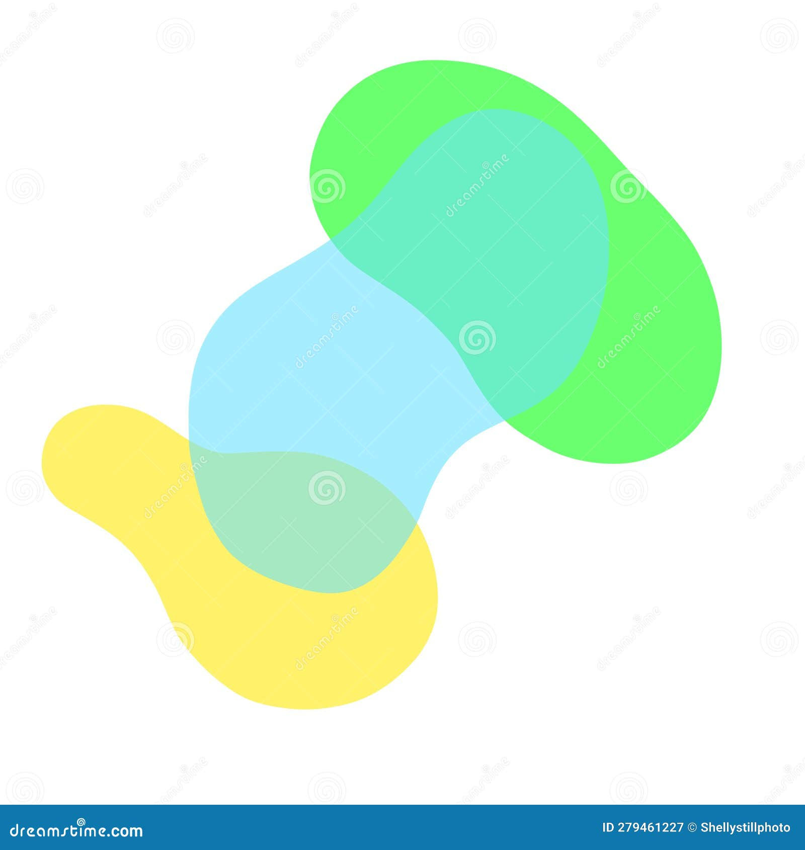 Wallpaper #92gMIpMBSpphPi3-LzF9186 Abstract Pebble Style Shapes Bending in with Each Other Modern Art