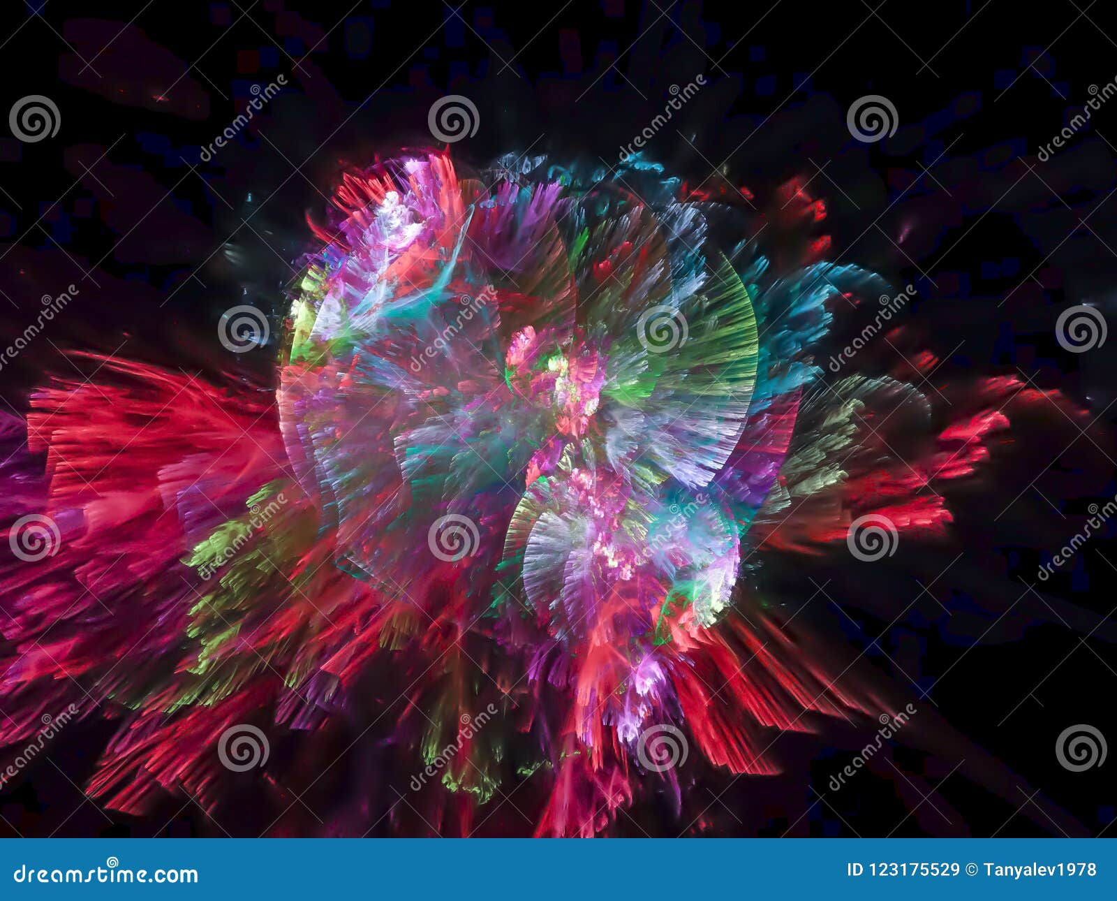 Wallpaper #fQBX644BSdW8dNouUBFX15 Abstract Vibrant Digital Explosion Fantasy Particle Cybernetic Design