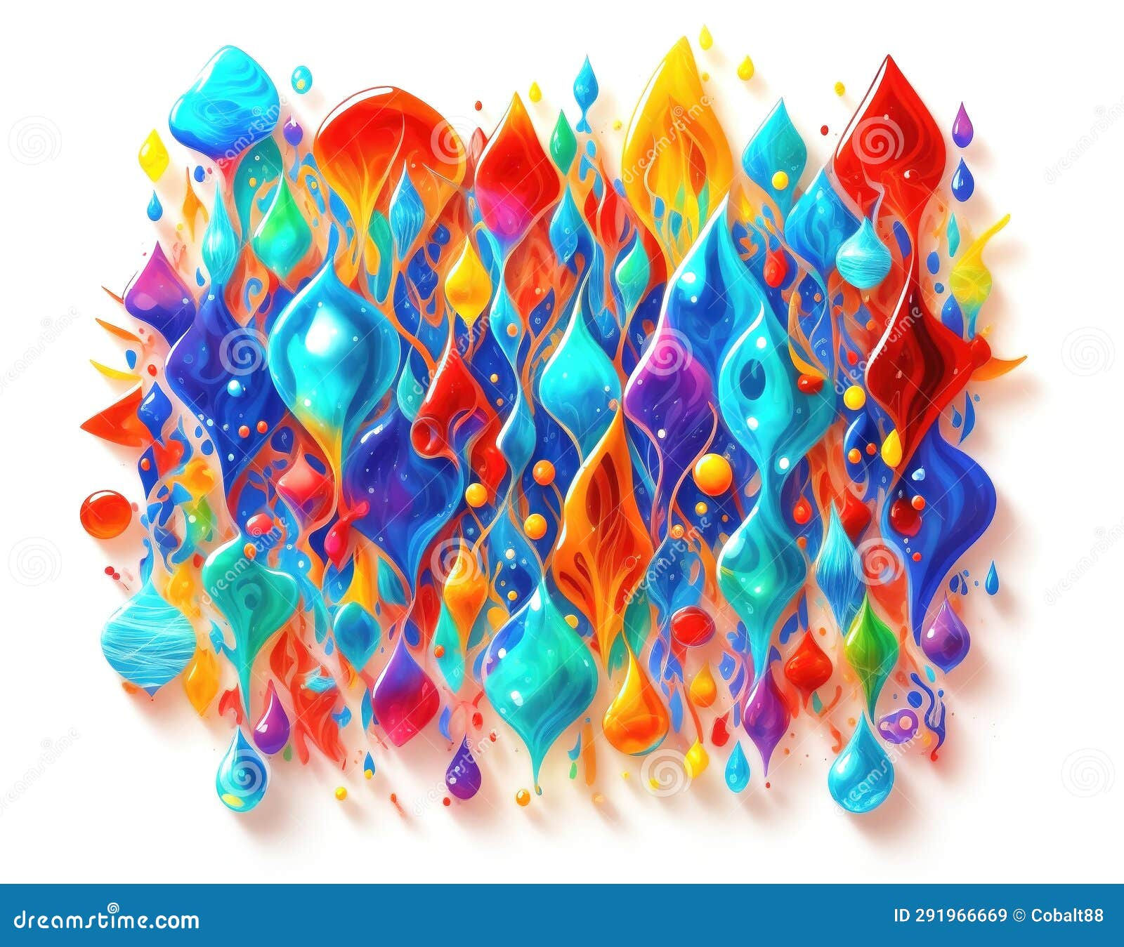 Wallpaper #0WcCCZMBSpphPi3-xM0R259 Abstract Background Multicored Liquid Glass Shapes on White Modern