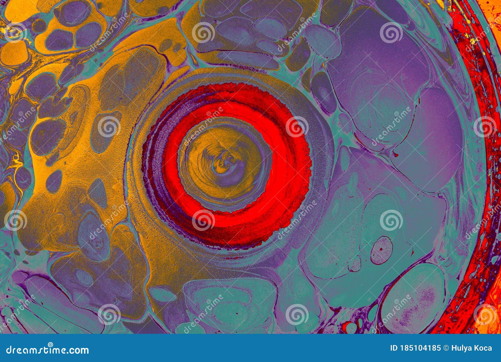 Wallpaper #52dQ-5IBSpphPi3-YpO8216 Abstract Background Texture with Ebru Marbling Painting with Circle