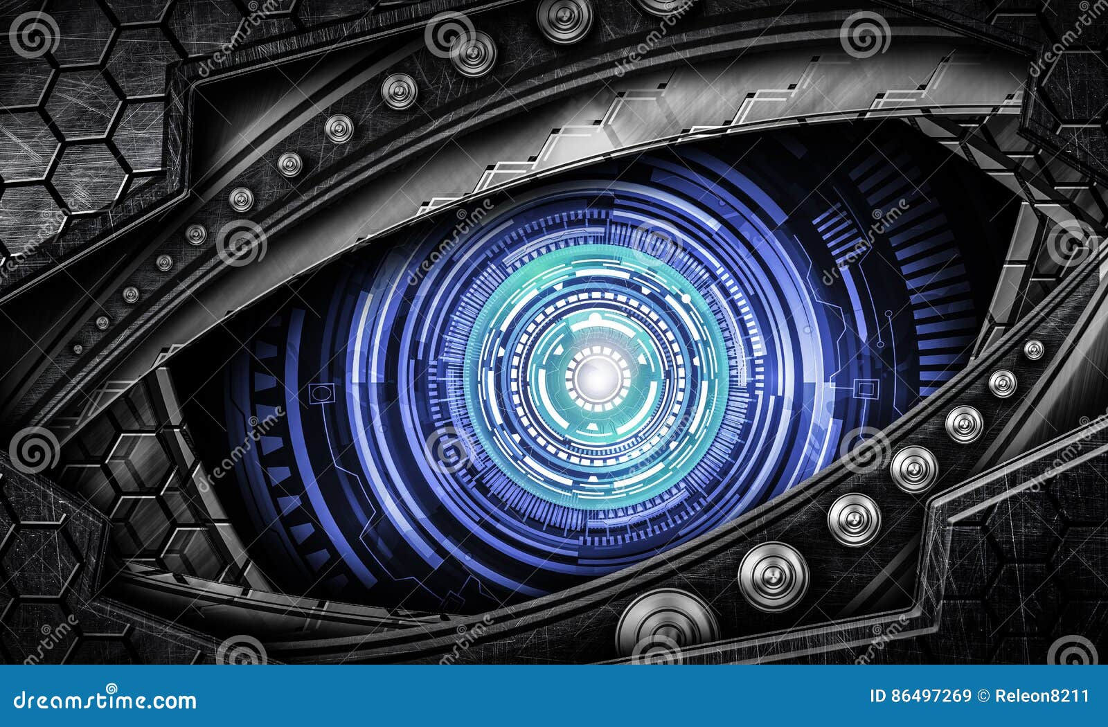 Wallpaper #vWdm9pIBSpphPi3-zYNc178 Abstract Robot Eye Background Stock Image Image of Sign Lighting