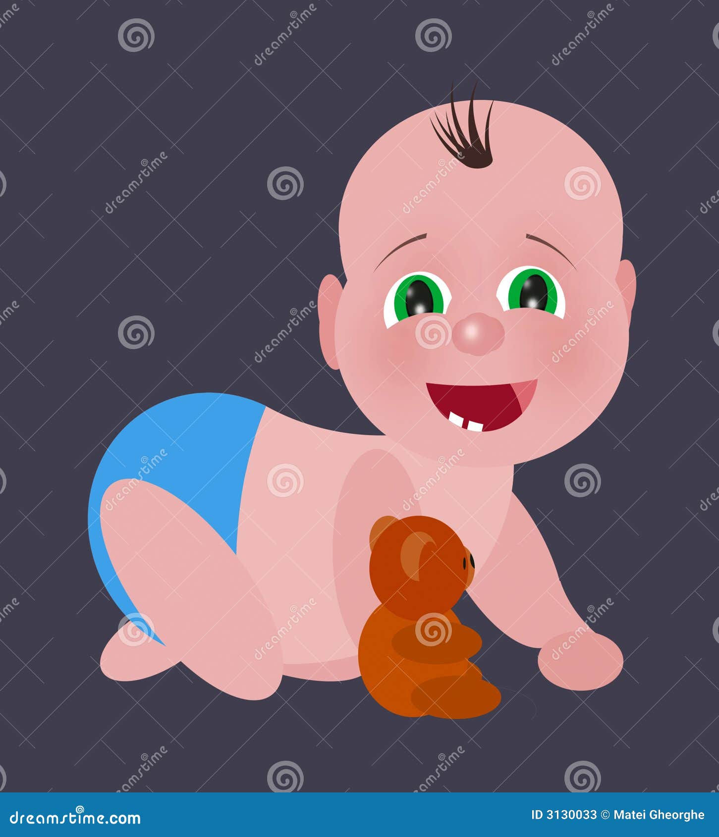 Wallpaper #vmczCZMBSpphPi3-o86c128 Art Illustration Crawling Baby Stock Vector Illustration of Growth