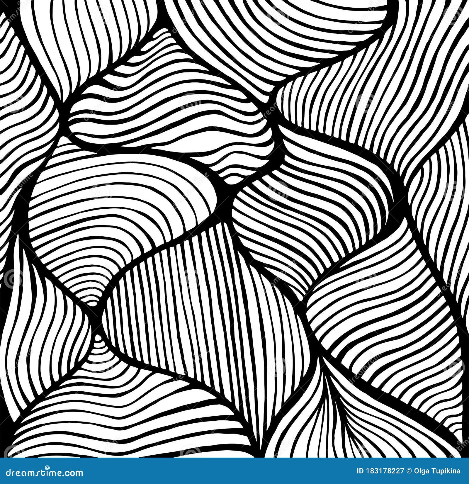 Wallpaper #Mpws4ZIBZHQxiYar27pq9 Abstract Doodle Decorative Line Art Coloring Page Pattern Stock Vector