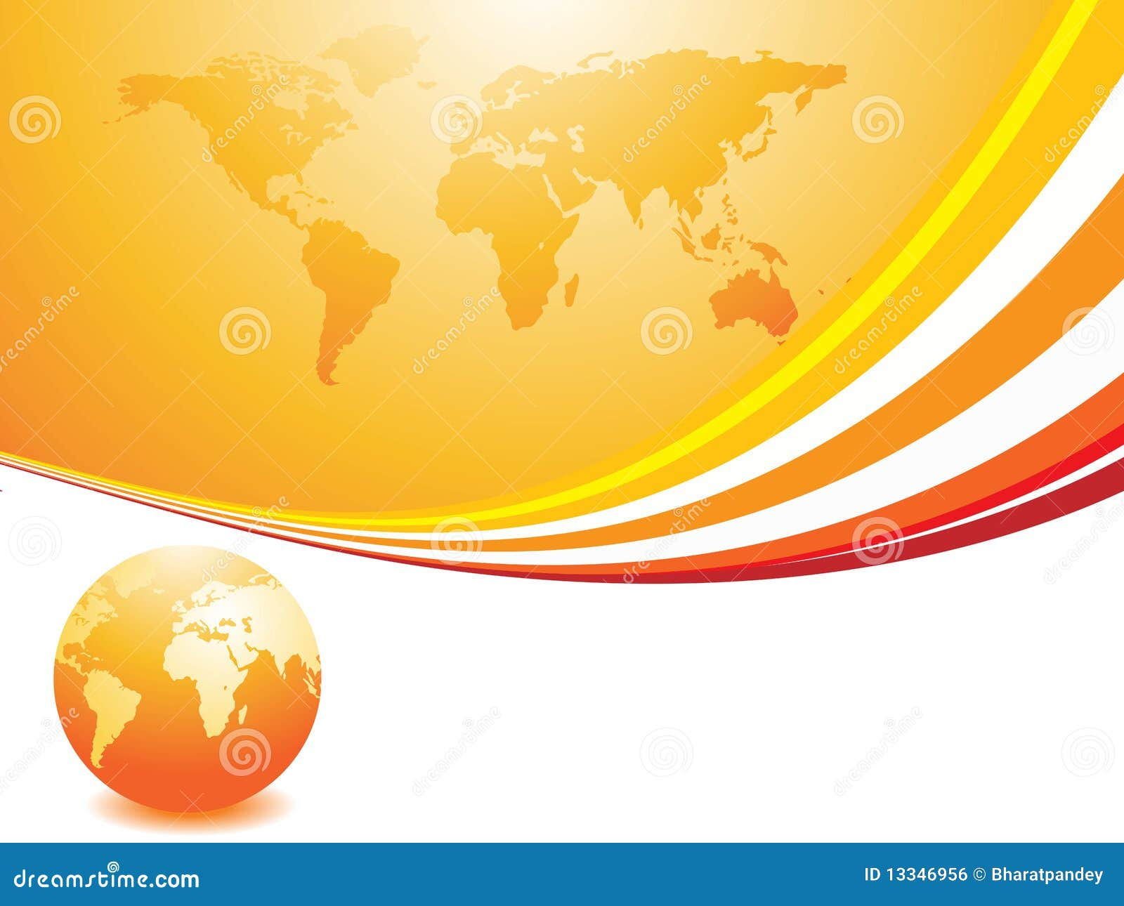 Wallpaper #BGcT6pIBSpphPi3-TUVE103 Abstract Design with Globe Vector Illustration Stock Vector