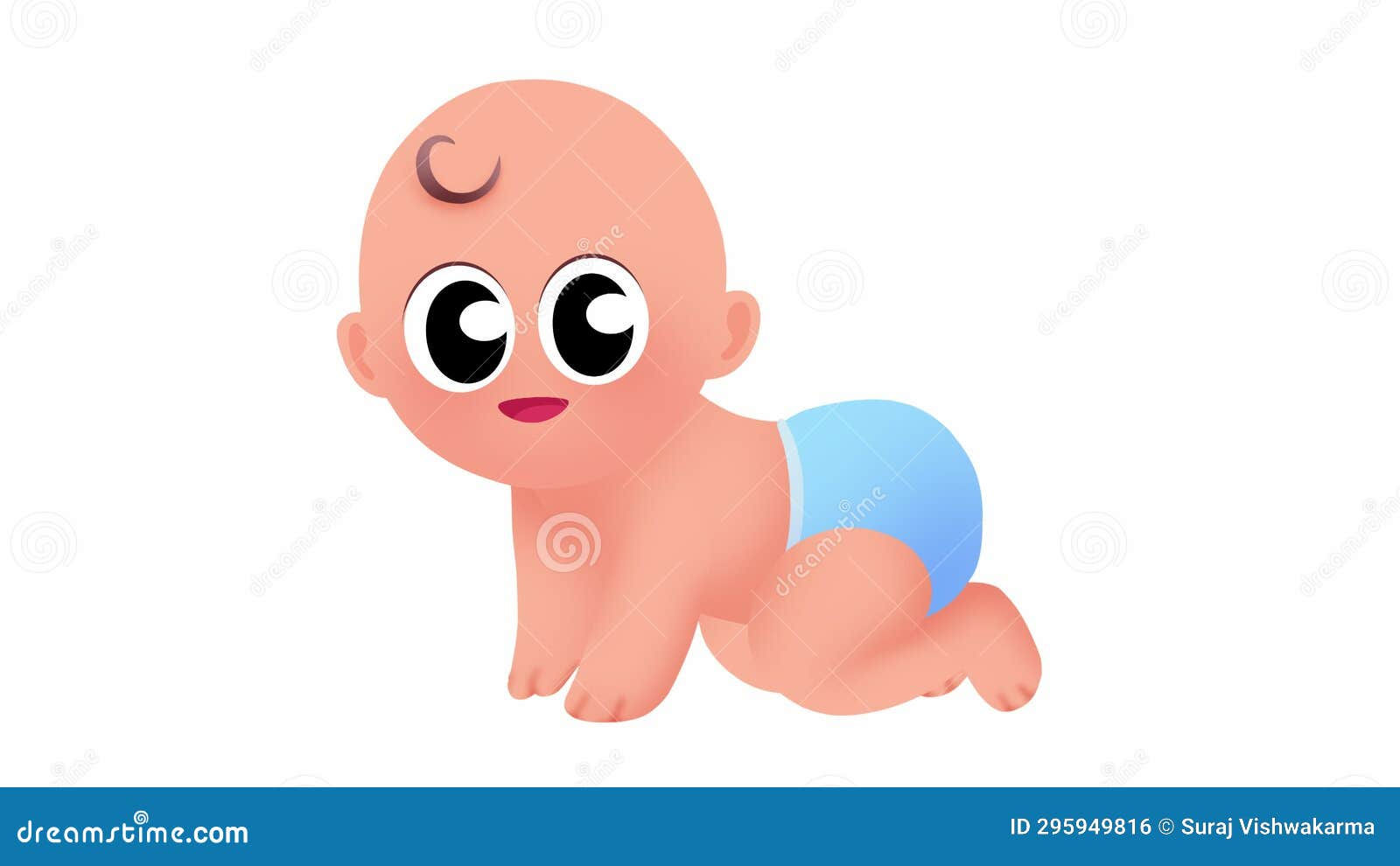 Wallpaper #vmczCZMBSpphPi3-o86c112 Animation of Crawling Cute Baby Stock Footage Video of Adorable
