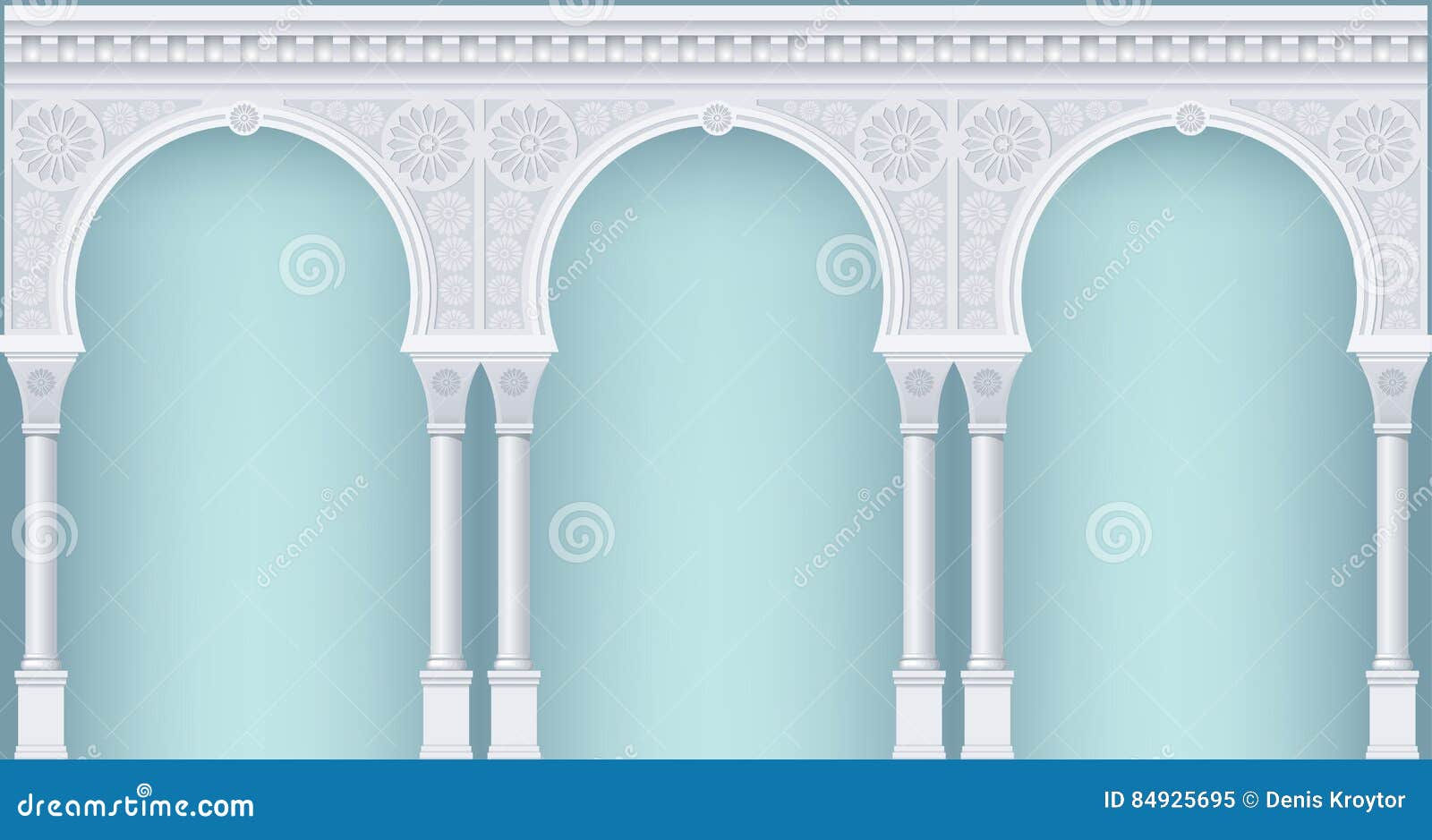 Wallpaper #dmfr65IBSpphPi3-5U-B367 Arcade in Oriental Style Stock Vector Illustration of Oriental 84925695